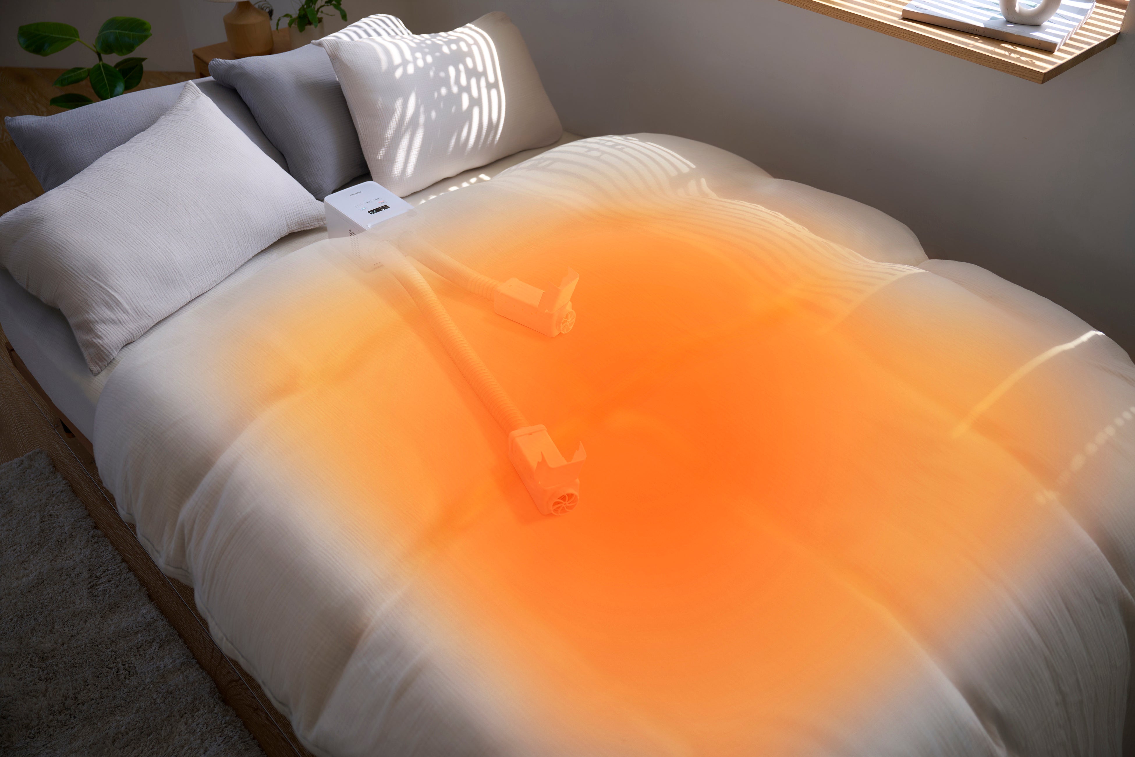 当社最速の約2分（※1）でふとんをあたためられる！「ふとん乾燥機