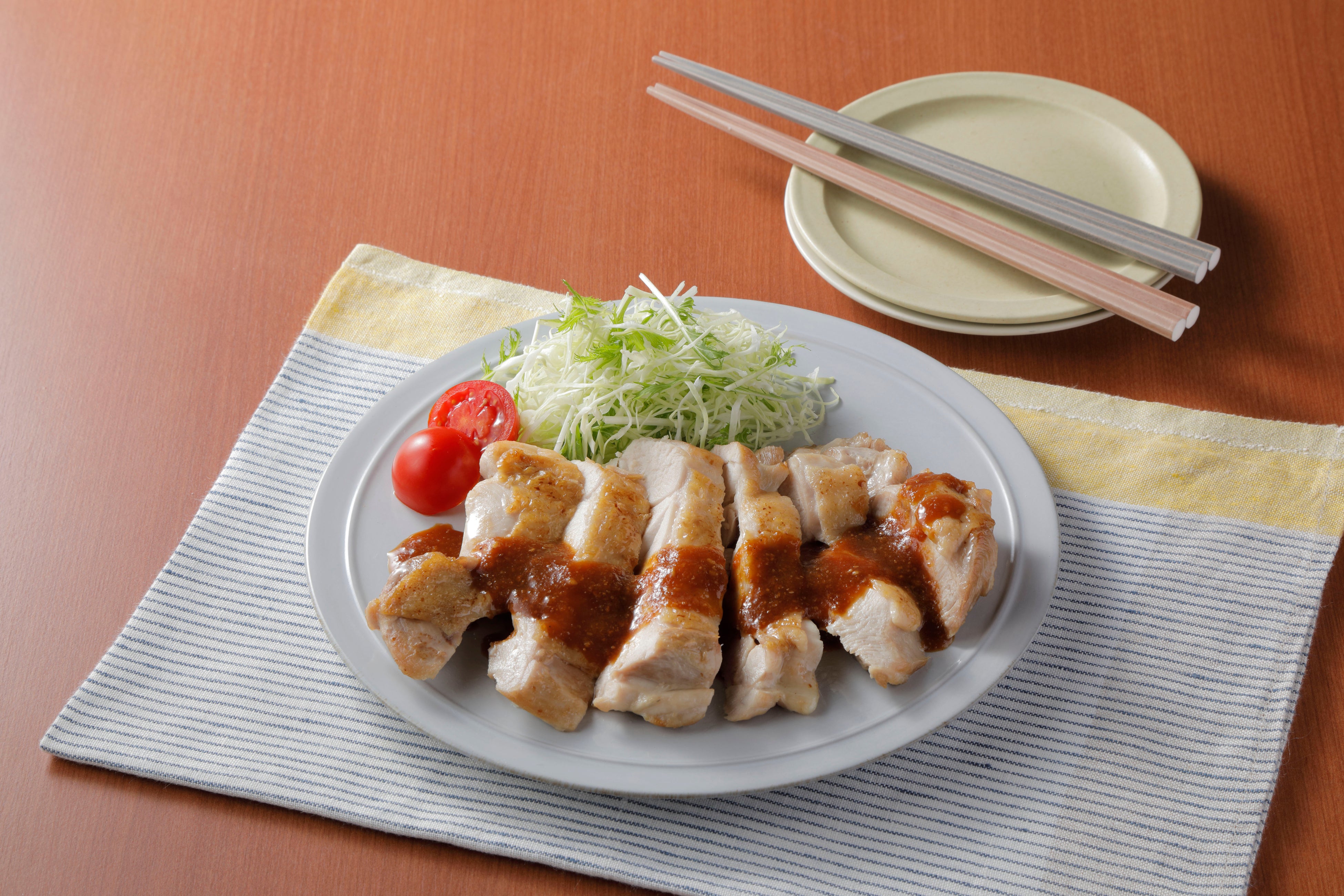 濃厚焙煎ごまチキンソテー