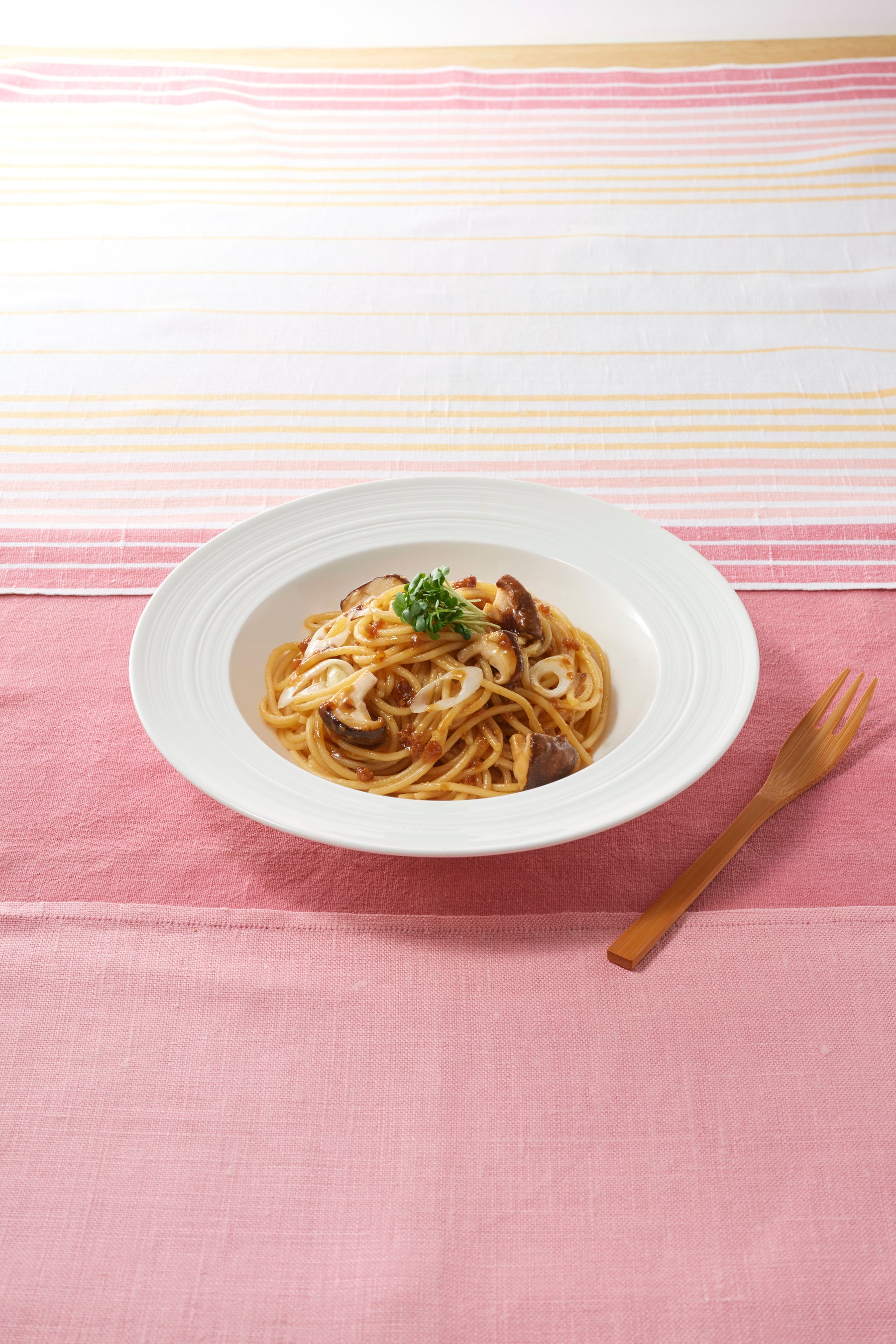 牛すき焼きパスタ