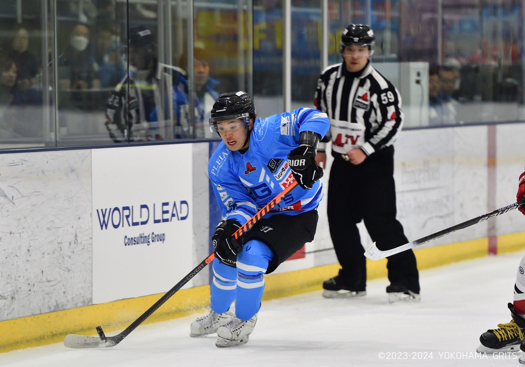 プロアイスホッケーチーム横浜GRITSとスポンサー契約更新