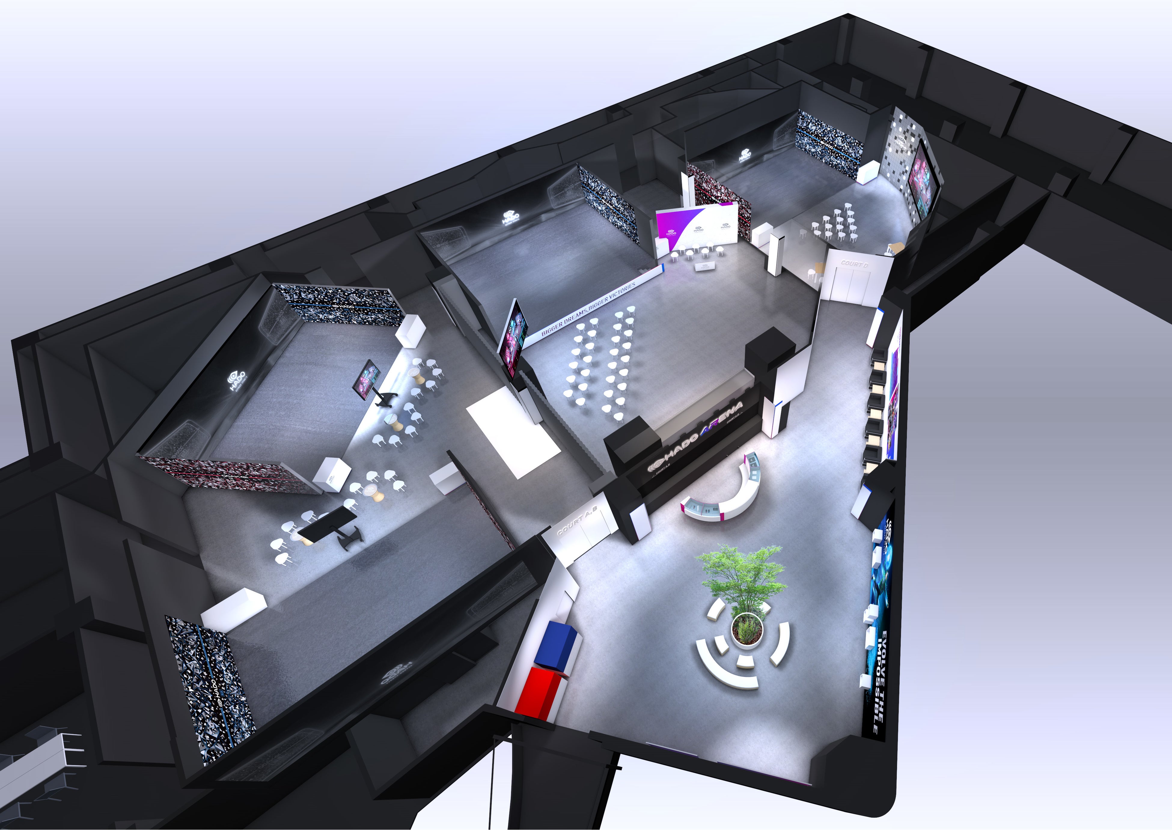 施設全体図　※画像はイメージとなります