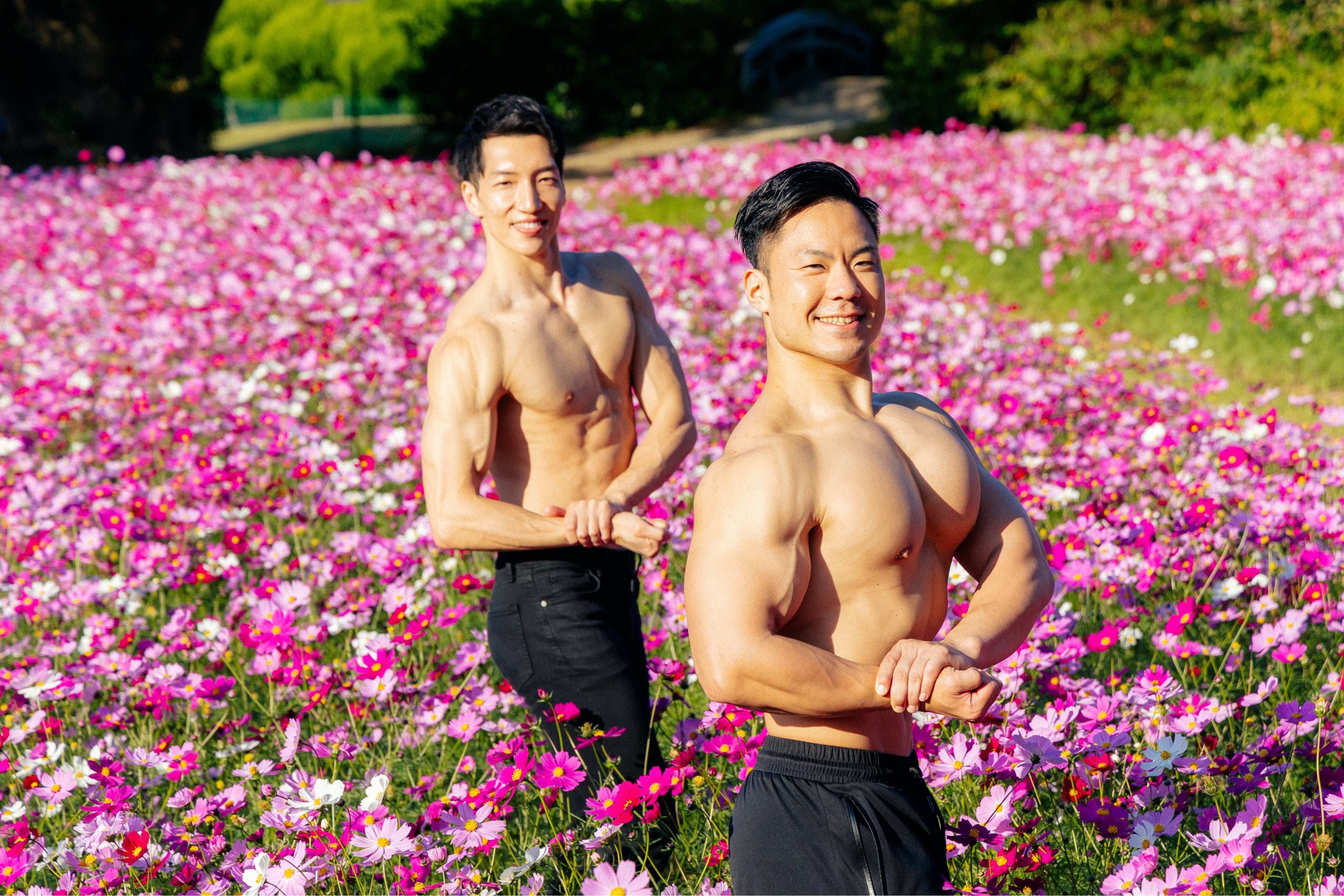 筋肉で地方創生】マッスルプラスがのこのしまアイランドパーク(福岡)と