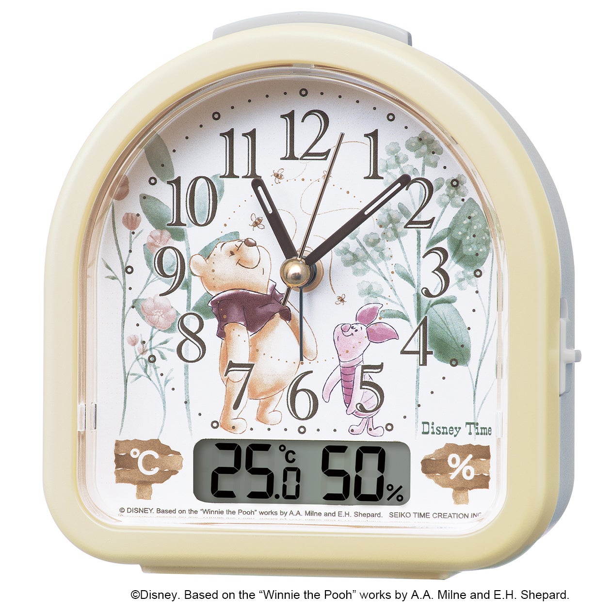 水彩画タッチで くまのプーさん のやさしい世界観を表現 温度湿度表示つきの目ざまし時計を発売 セイコータイムクリエーション株式会社のプレスリリース 水彩画タッチで くまのプーさん のやさしい世界観を表現 温度湿度表示つきの目ざまし時計を発売 セイコータイムクリエーション株式会社のプレスリリース