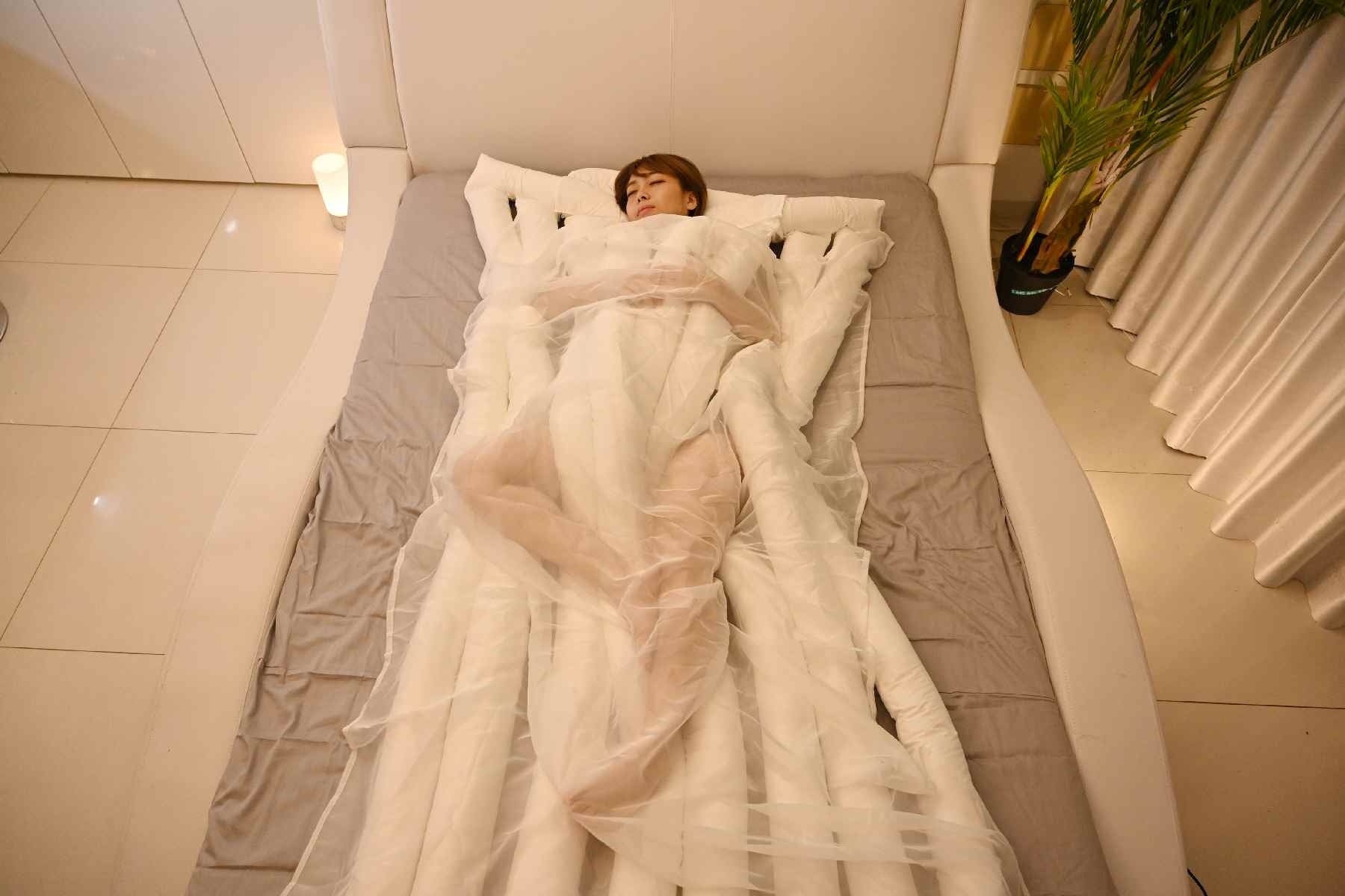 悟空のきもち謹製　睡眠用うどん 悟空のきもち」が開発！ よく眠れる快適”うどん”手触りがもっち