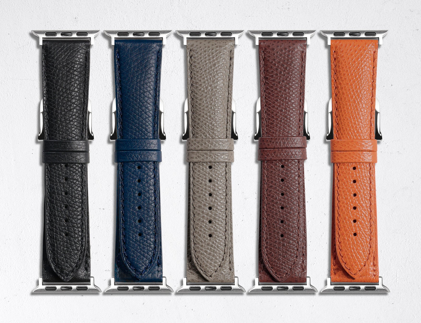 Vaugrene (calf embossed) Apple Watch Strap ¥23,100