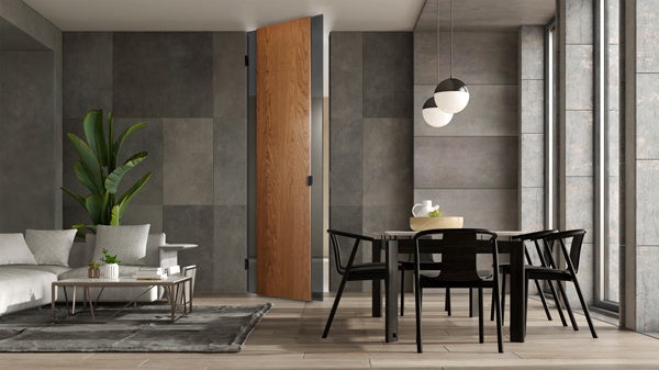 狭くて小さな部屋にも光を取り込めるガラス使用ドアを8月発売 | 株式