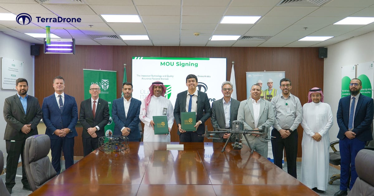 テラドローン、サウジアラビア王国国営人材開発機関ITQAN InstituteとMOUを締結 | Terra Drone株式会社のプレスリリース