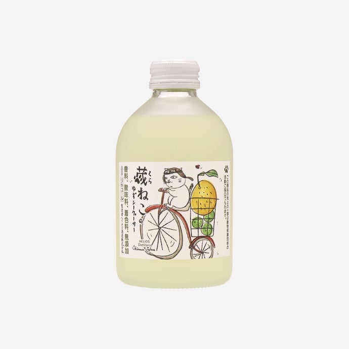 蔵ねこのゆずシークヮーサー 8% 250ml