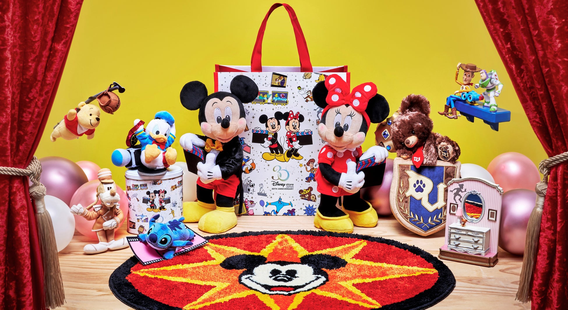ディズニーストア30周年記念企画がスタート 30年分のヒストリーが凝縮されたアイテムが続々と登場 ウォルト ディズニー ジャパン株式会社のプレスリリース ディズニーストア30周年記念企画がスタート 30年分のヒストリーが凝縮されたアイテムが続々と登場 ウォルト ディズニー ジャパン株式会社のプレスリリース