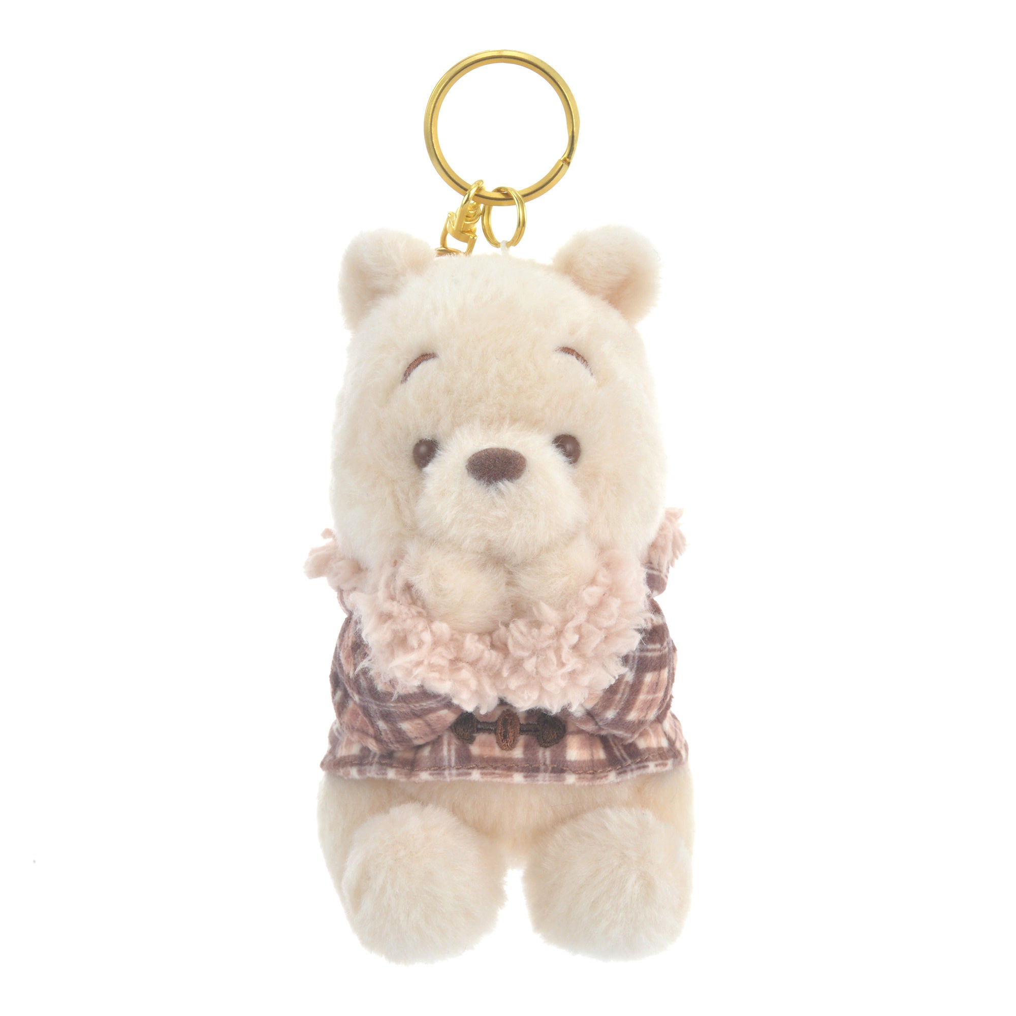 Disney　プーさん モカカラー ぬいぐるみ Mサイズ ディズニーストア モコモコ素材とやさしいモカの色使いがキュートなプーさんの