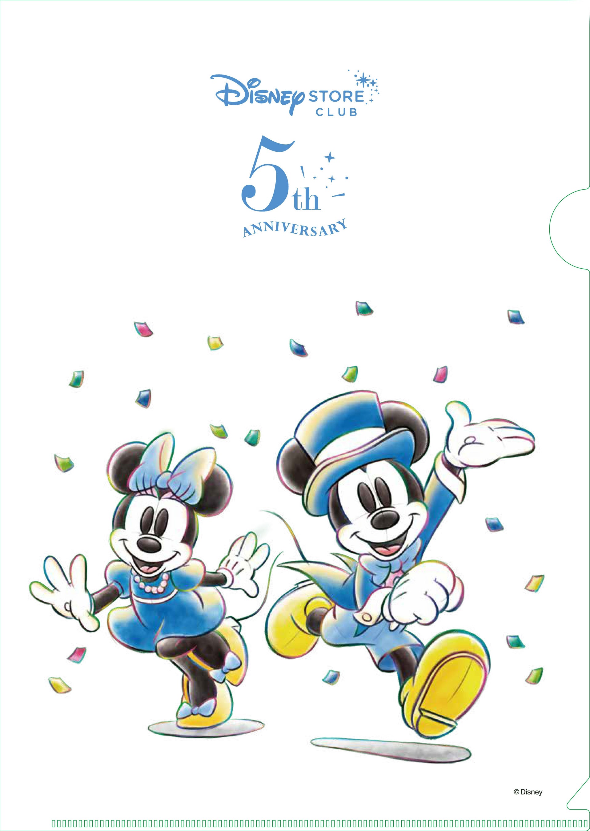 会員サービス「ディズニーストアクラブ」5周年アニバーサリー！！5つの