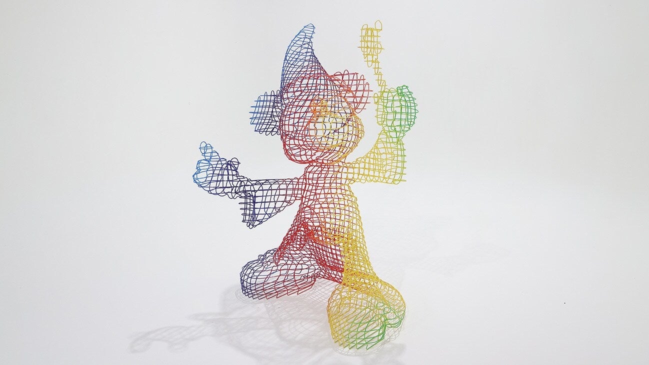 ”Structural Sorcerer — a Sorcerer’s Apprentice Mickey Sculpture”