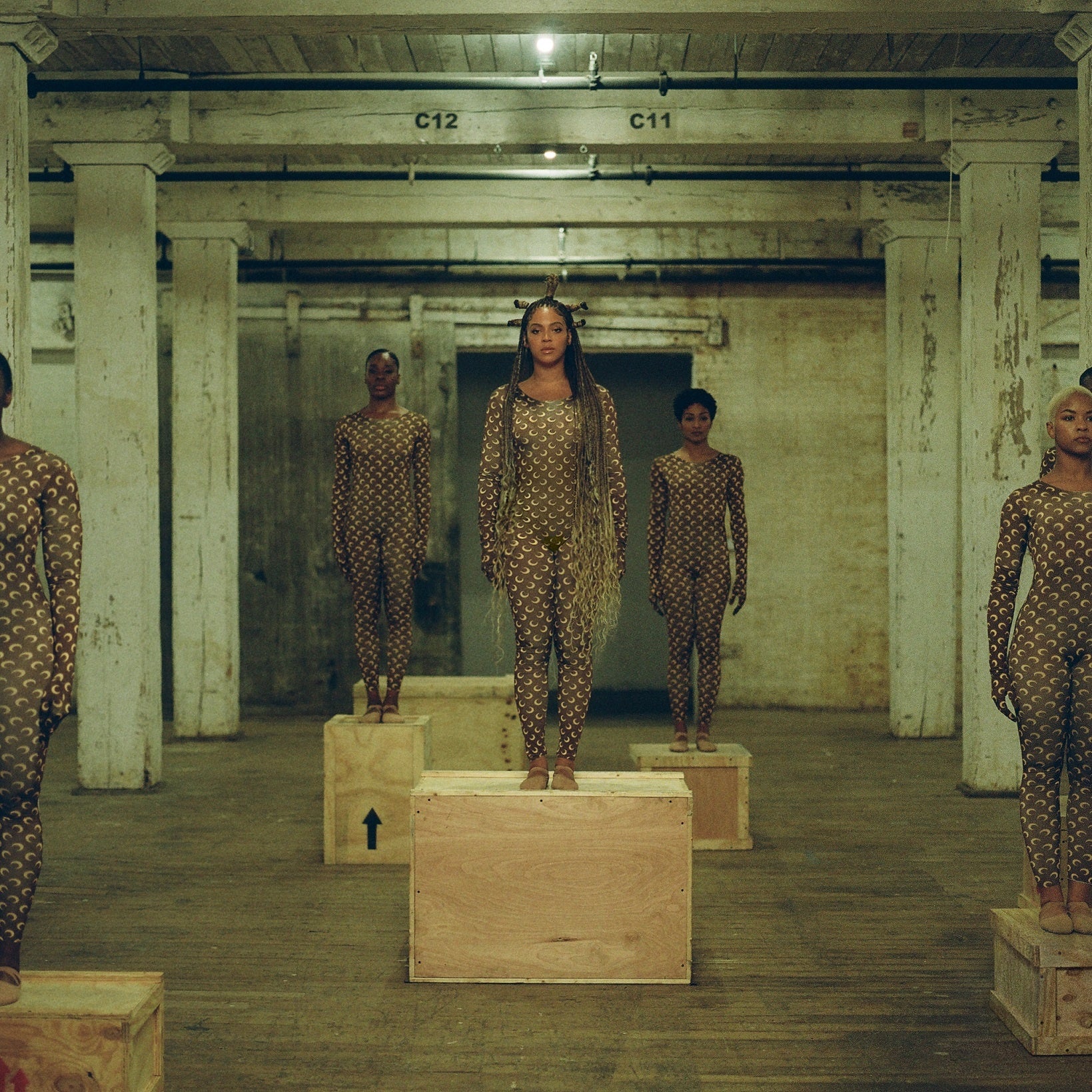 ディズニープラスで配信中のビジュアル・アルバム 『ブラック・イズ・キング』でビヨンセが着用したキャットスーツ