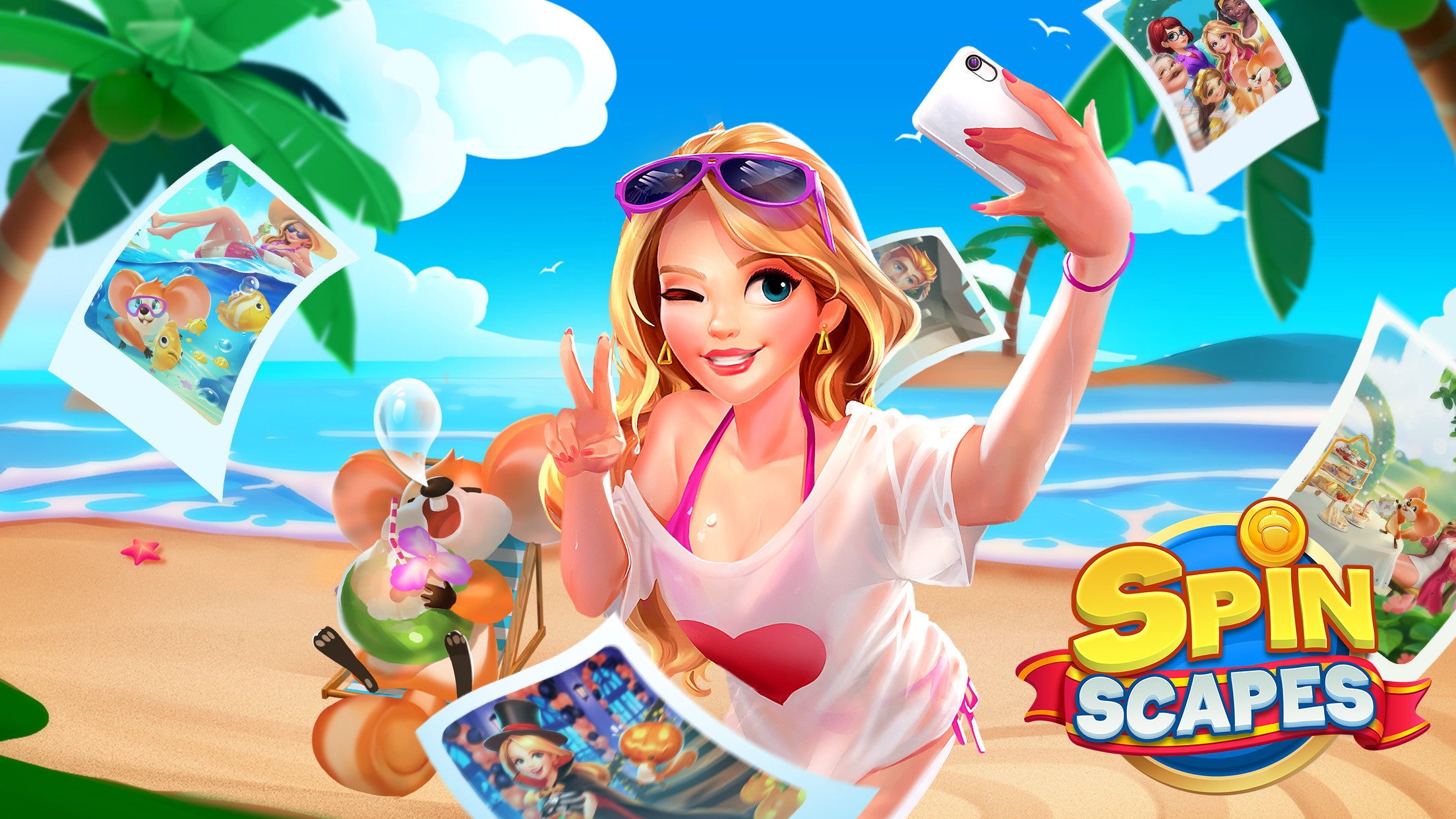 「スロットでリゾートマンションを作ろう！『スピンスケープス』事前登録受付中！」