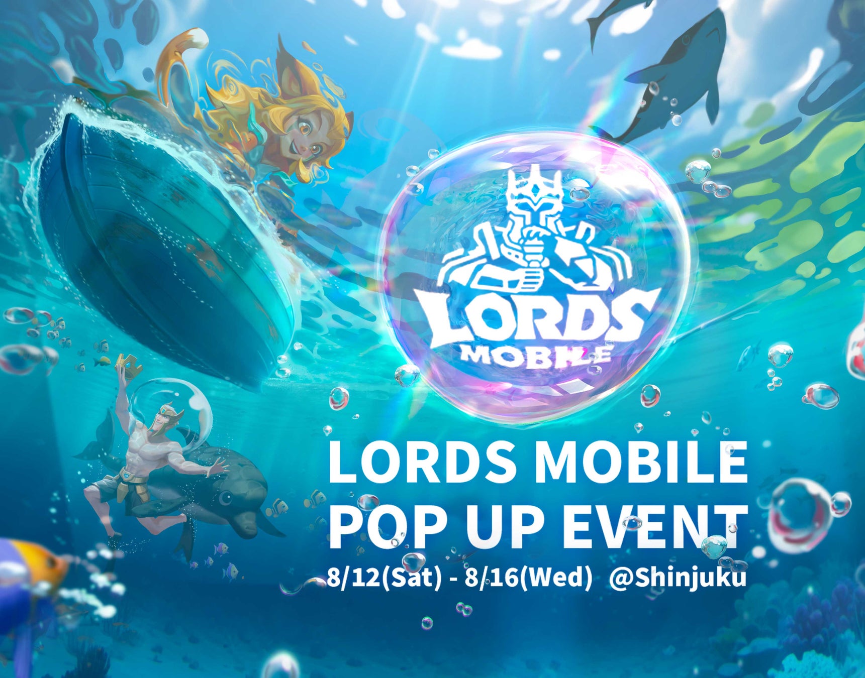 ロードモバイル、新宿でPOP-UPイベント開催!フォトスポットやコラボドリンクも! ロードモバイル、新宿でPOP-UPイベント開催!フォトスポットやコラボドリンクも!