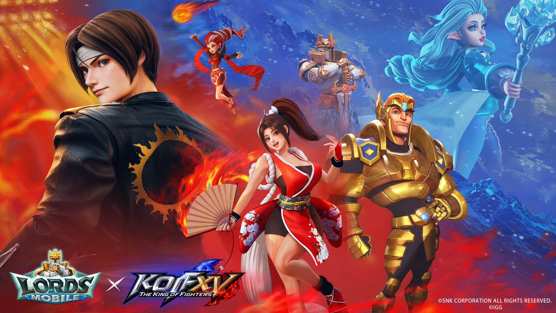 ロードモバイル×THE KING OF FIGHTERS、友達招待で豪華賞品GET!カムバックイベント開催中! ロードモバイル×THE KING OF FIGHTERS、友達招待で豪華賞品GET!カムバックイベント開催中!