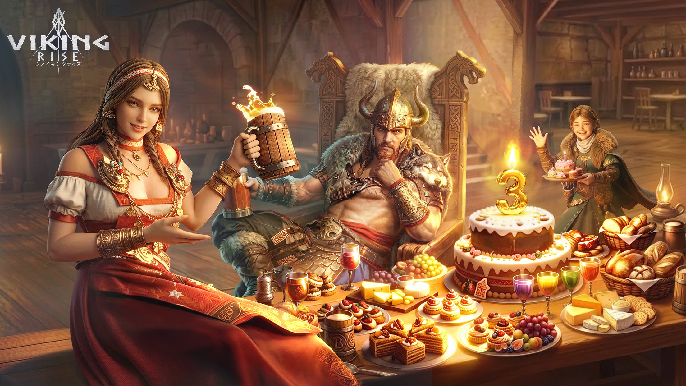ヴァイキングライズ3周年！豪華特典＆軌跡を振り返ろう