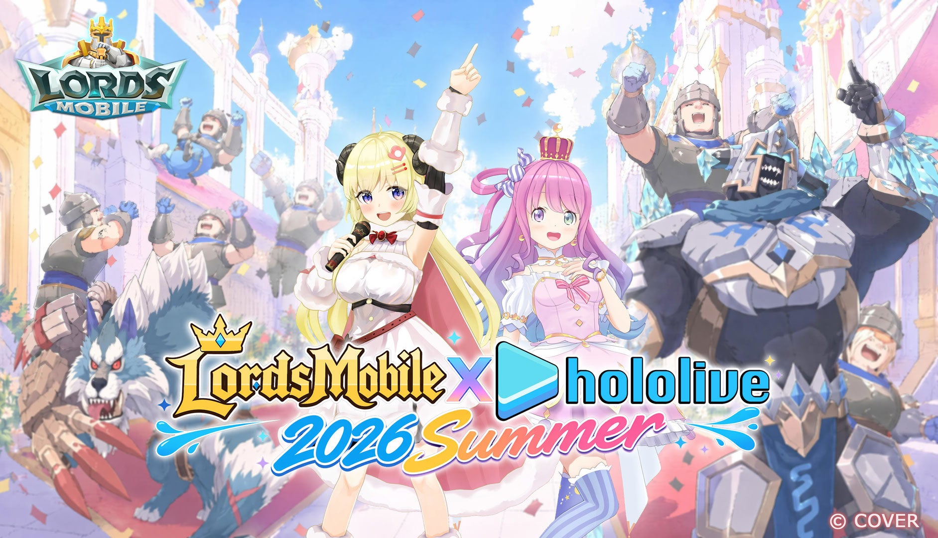 ロードモバイル×ホロライブ!角巻わため&姫森ルーナとギルド対抗戦! ロードモバイル×ホロライブ!角巻わため&姫森ルーナとギルド対抗戦!