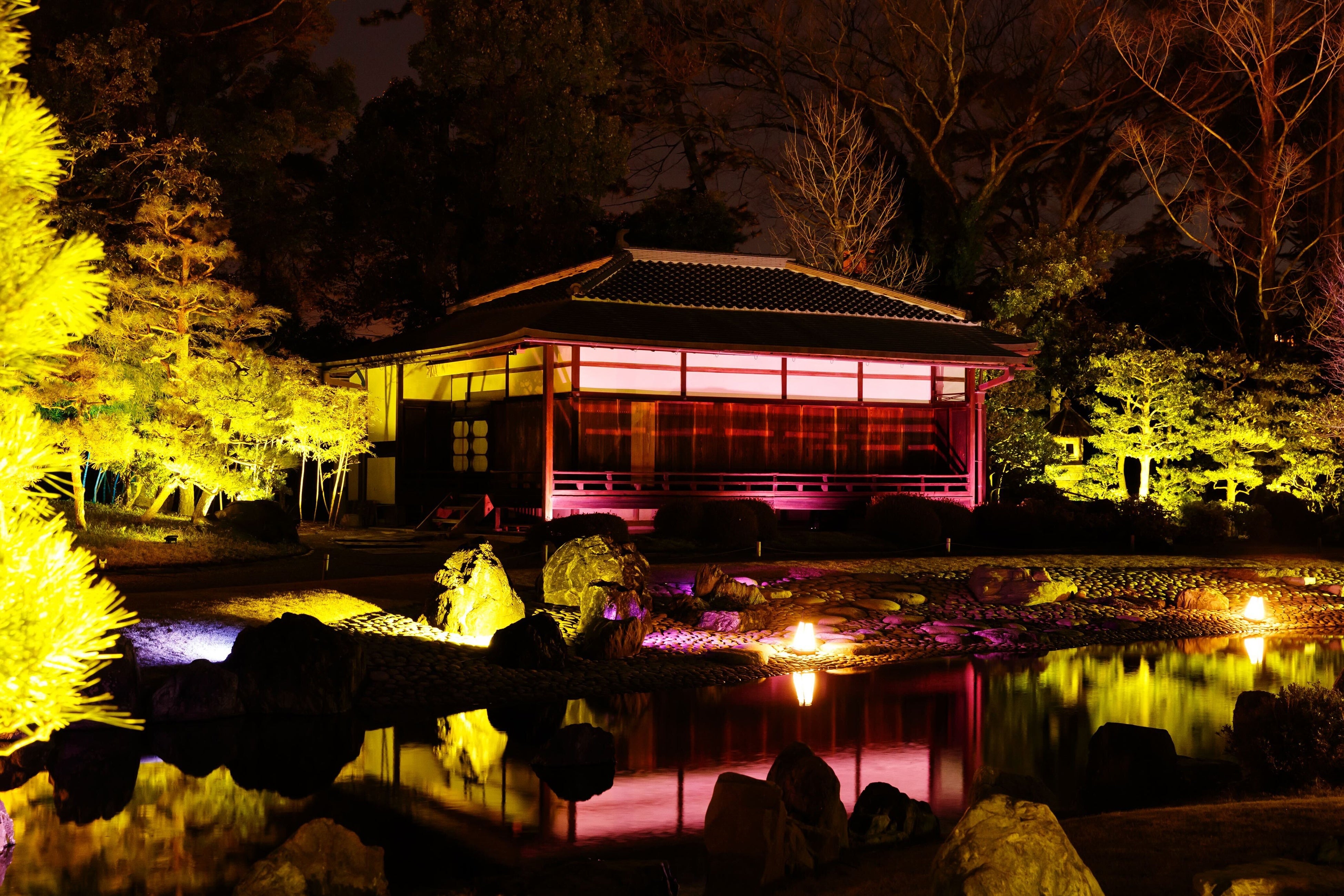 aroma ×NAKED FLOWERS 2023 桜 世界遺産・二条城】五感で巡る