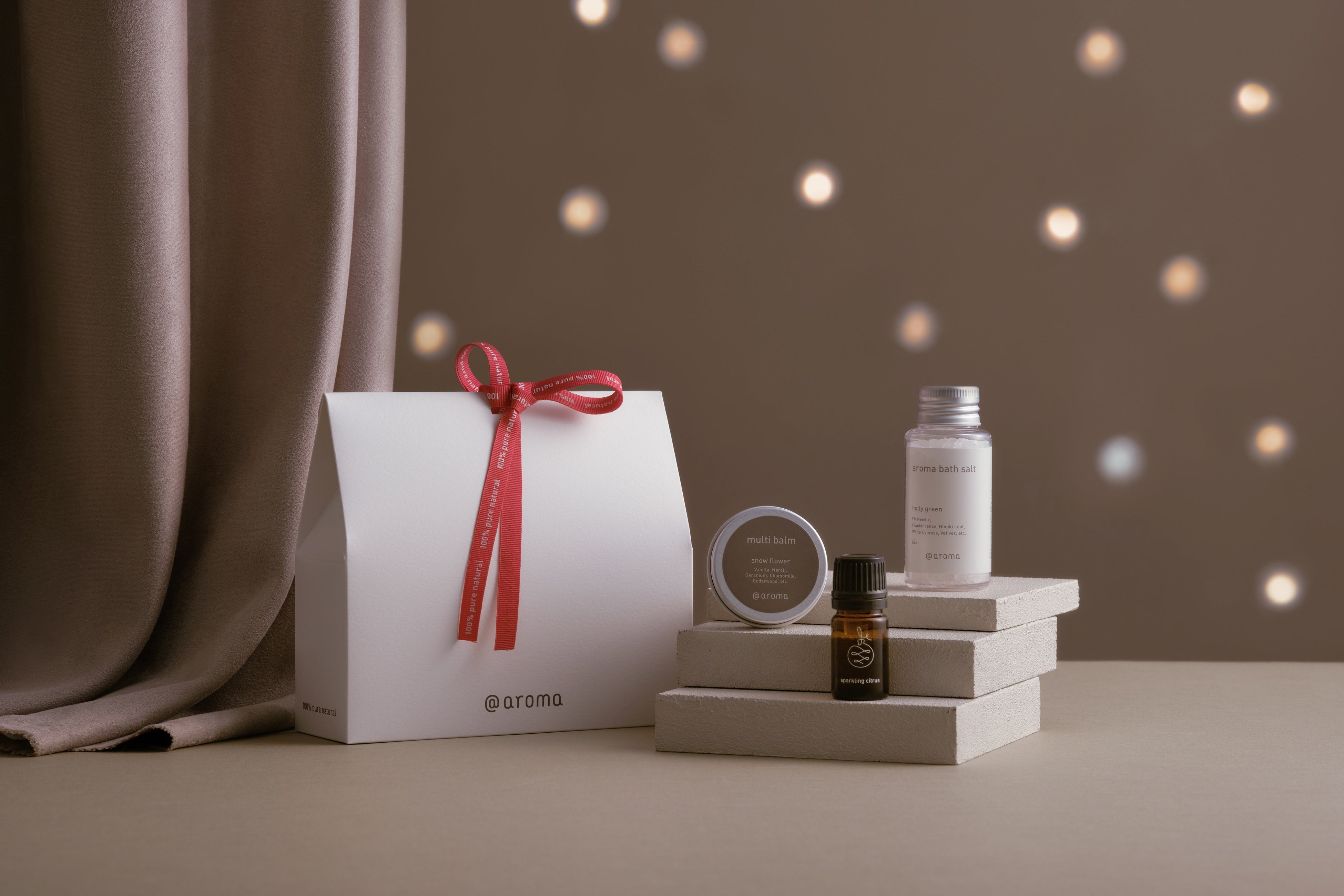 クリスマス限定＞天然アロマで、贅沢で特別なひとときを