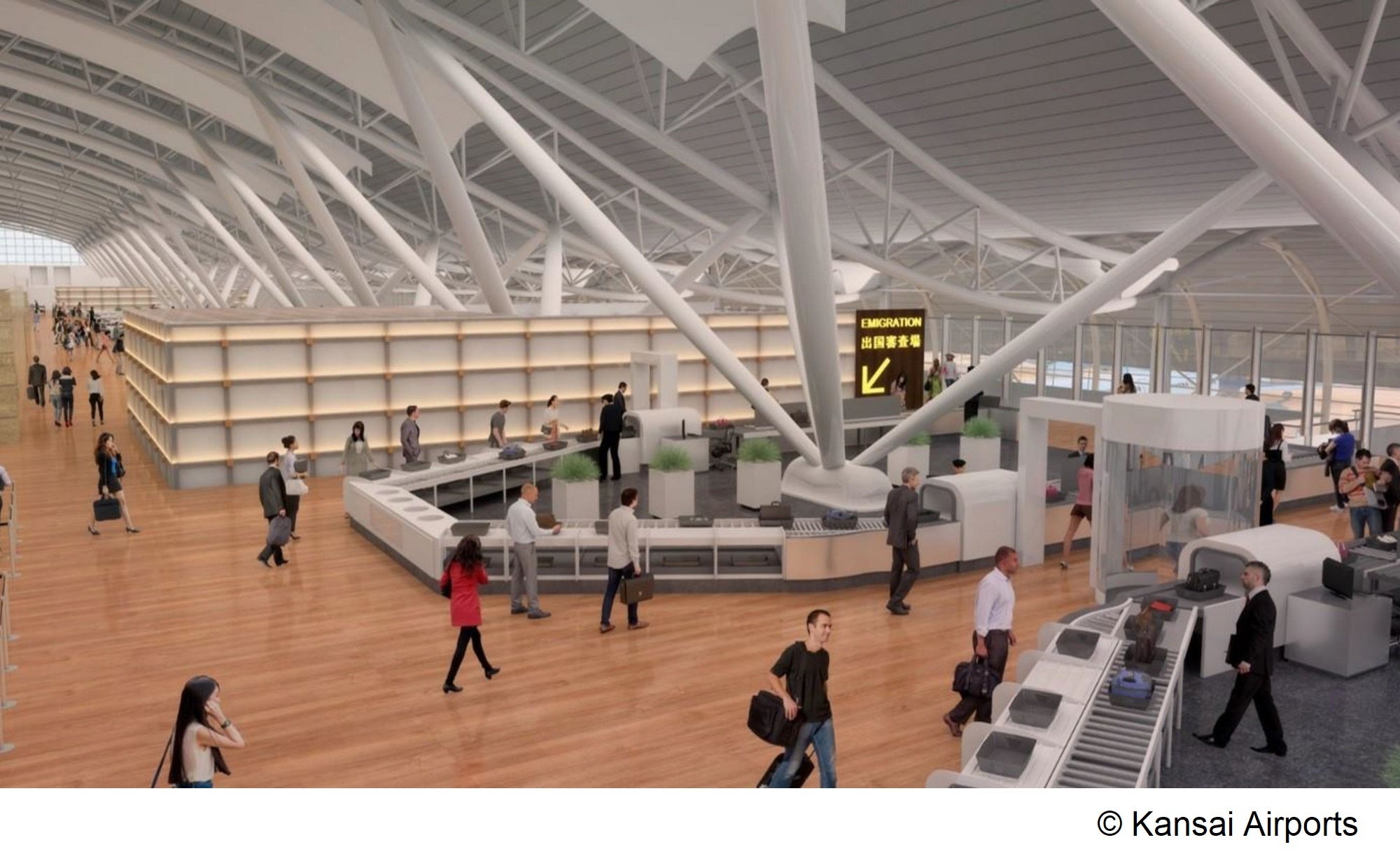 リノベーション後の第１ターミナル イメージ