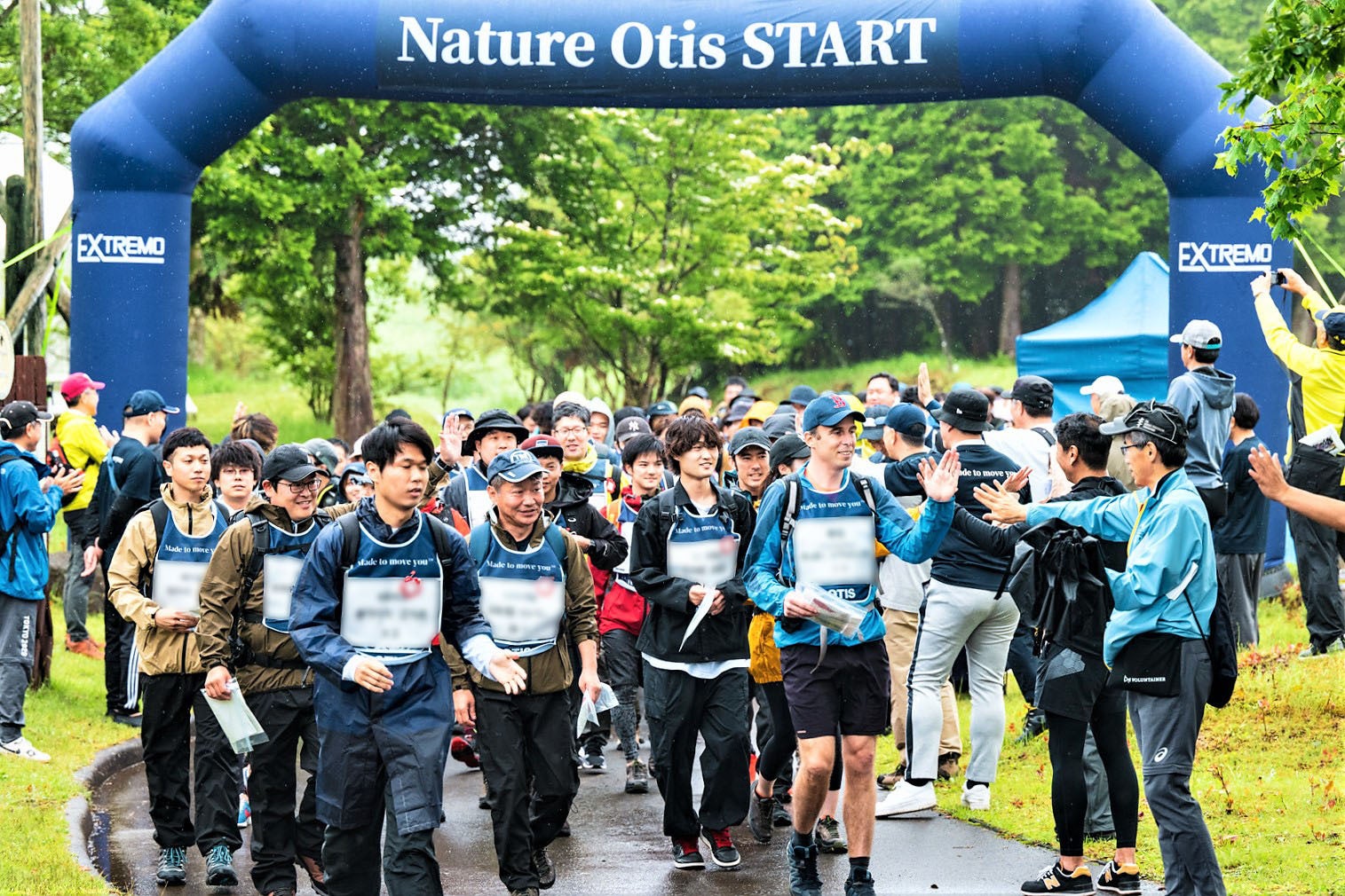 雨天の中Nature Otis 2023が開幕