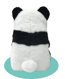 ふたごパンダちゃんぬいぐるみイメージ