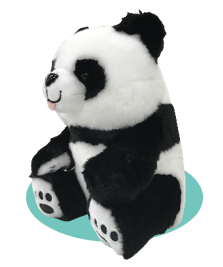 ふたごパンダちゃんぬいぐるみイメージ