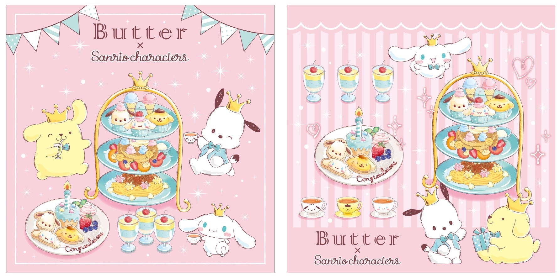 パンケーキ専門店 Butter サンリオキャラクターズ 選ぶ楽しみ をテーマに サンリオの人気キャラクター がbutterとのコラボレーションカフェとして新登場 3月16日 水 より販売開始 株式会社スイーツデザインラボのプレスリリース パンケーキ専門店 Butter サンリオキャラクターズ 選ぶ楽しみ をテーマに サンリオの人気キャラクター がbutterとのコラボレーションカフェとして新登場 3月16日 水 より販売開始 株式会社スイーツデザインラボのプレスリリース