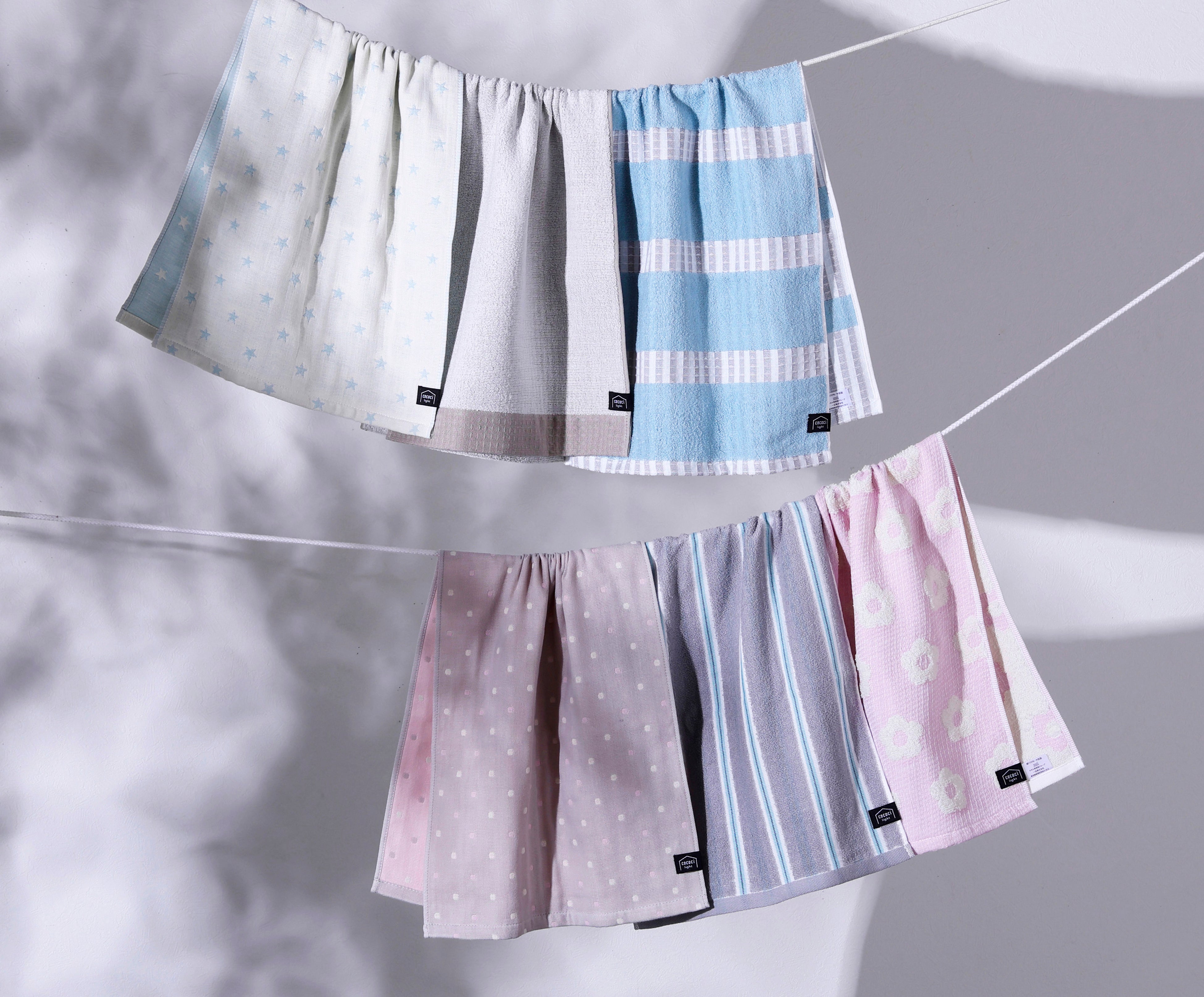 洗濯が増えるシーズンに向けてガーゼ素材にこだわったタオル