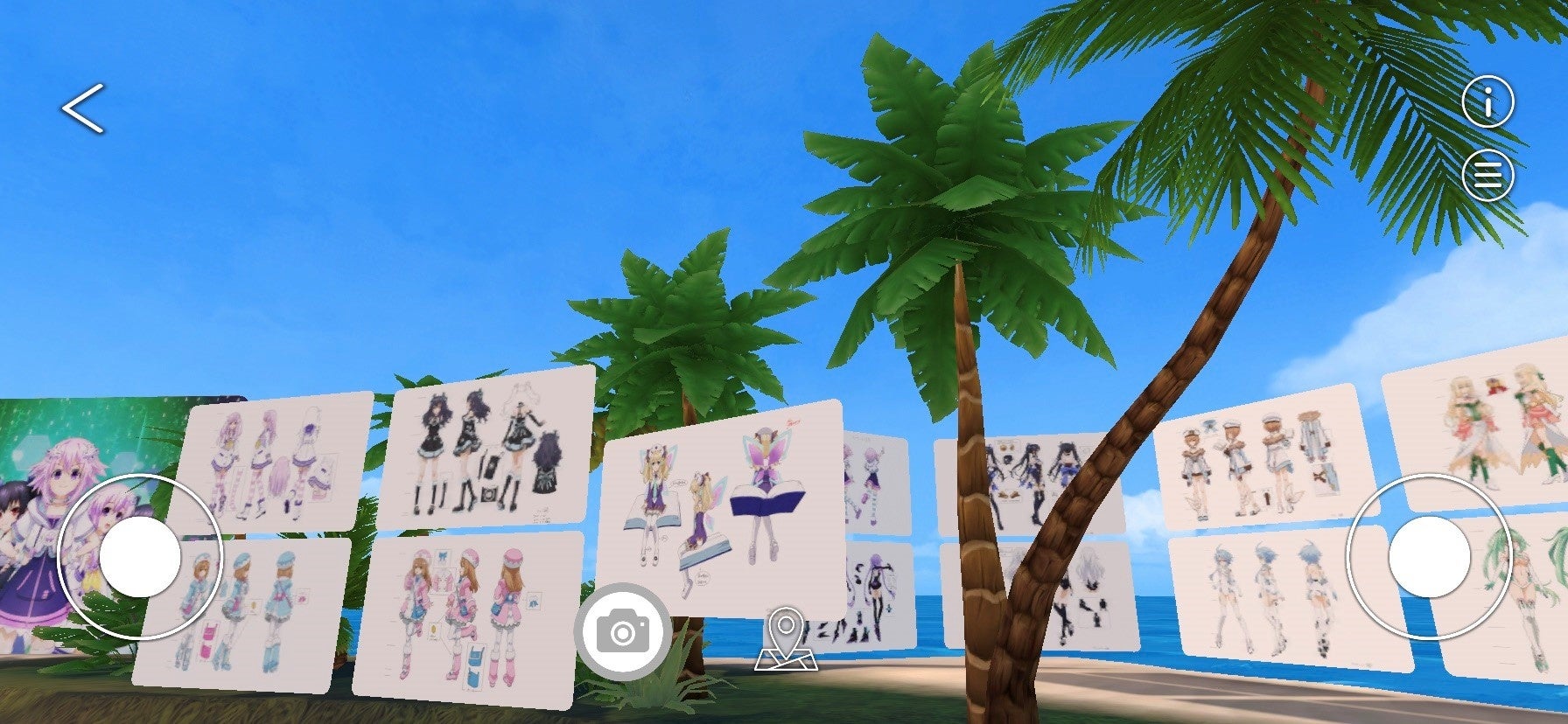 初公開となるイラスト・アニメ設定画