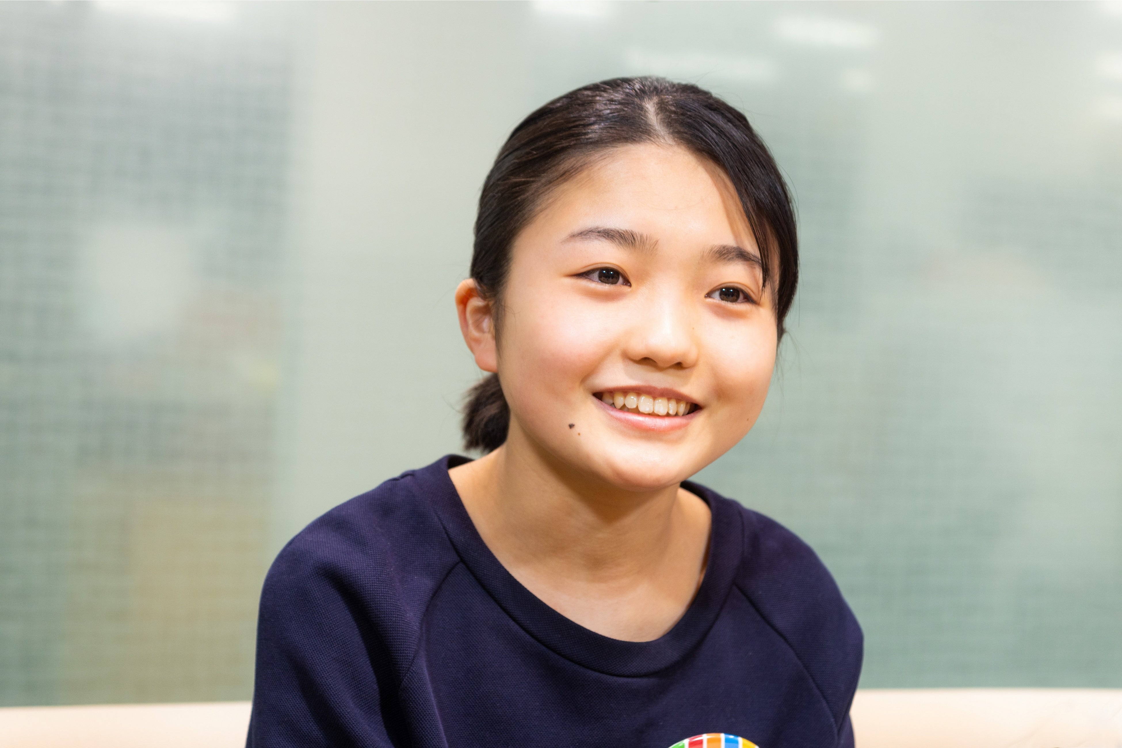 サンシャインシティ賞を 受賞した大西凛さん