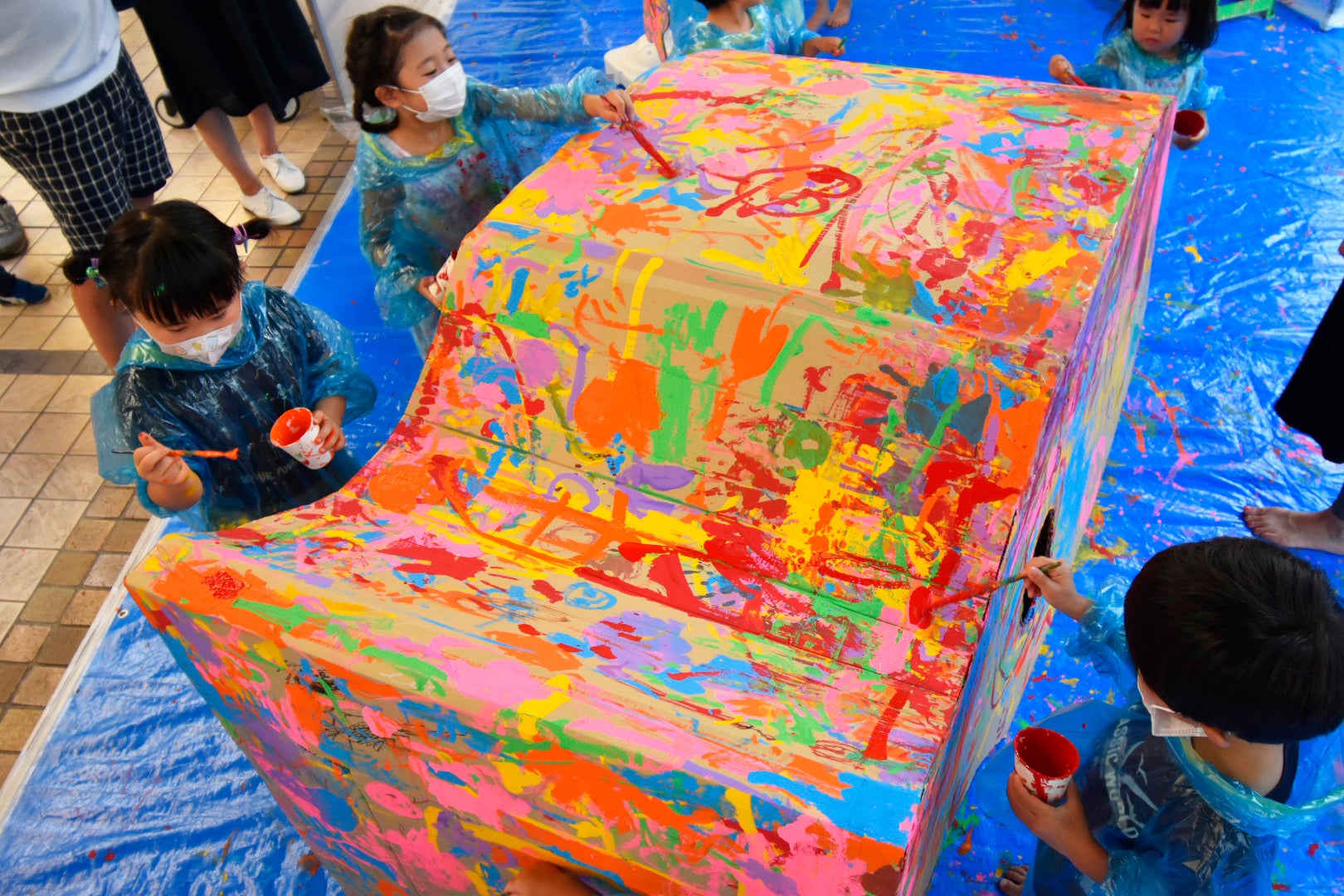 ノブサチ　ボールで遊びましょ　絵画 ノブサチ ボールで遊びましょ 絵画 （IKEBUKURO HANA CIRCLE