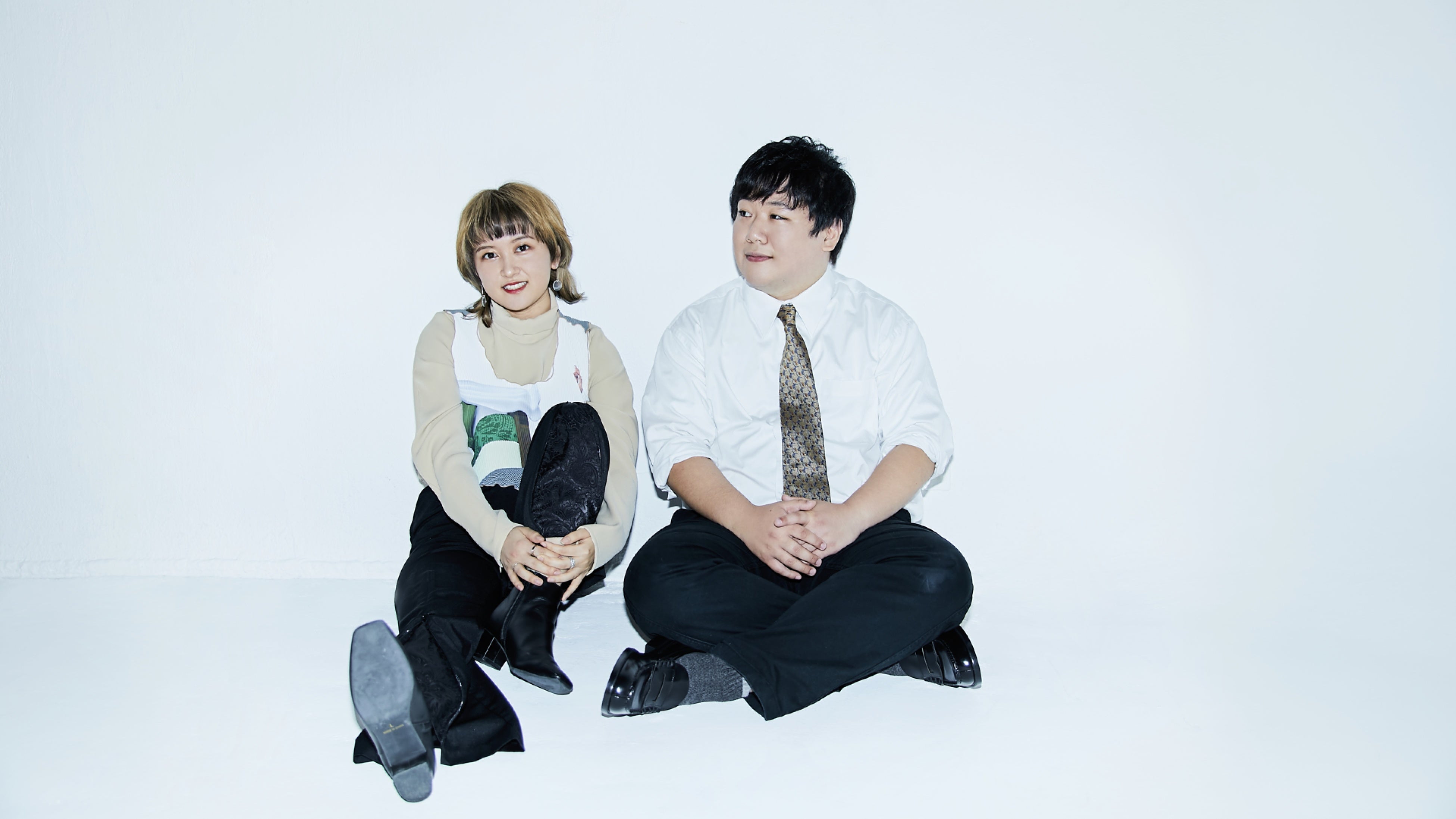 ラランドのサーヤさんと相方のニシダさん