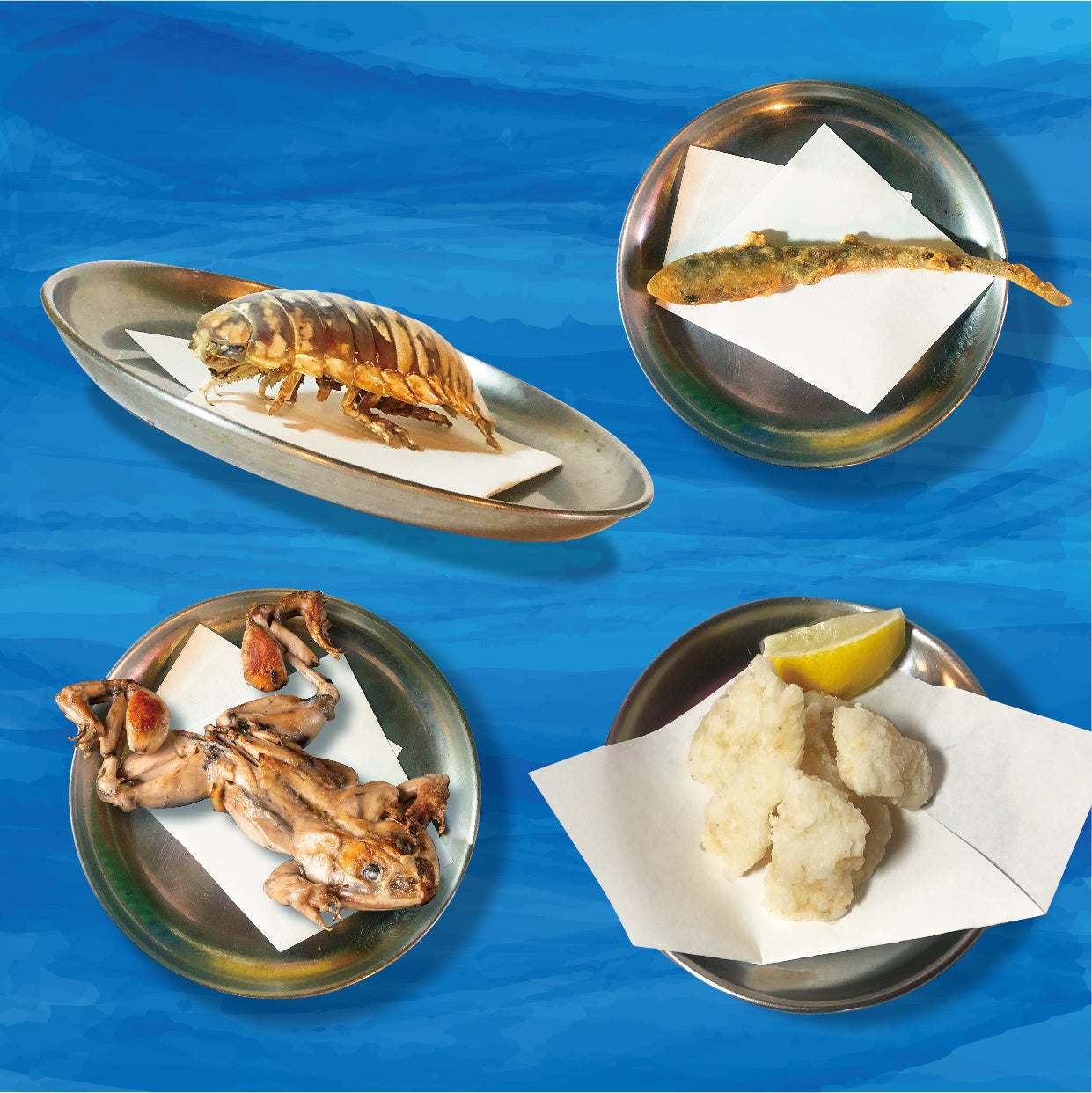 どれを食べるか迷ってしまう珍しいメニュー