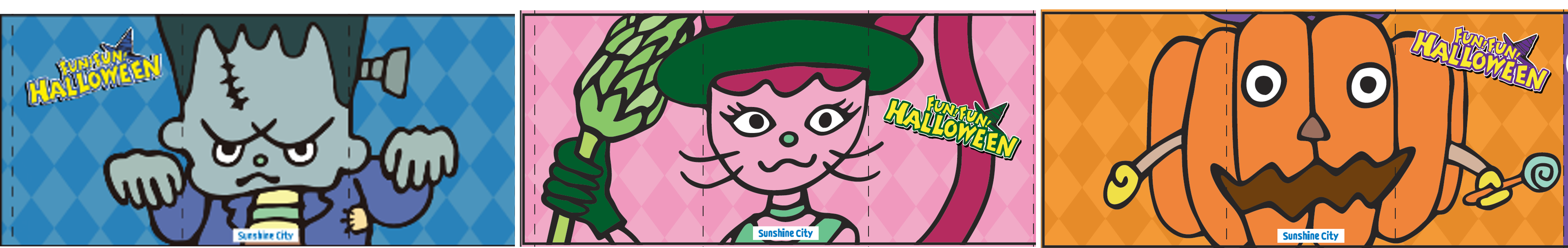 キャンディBOX台紙見本(全3種）