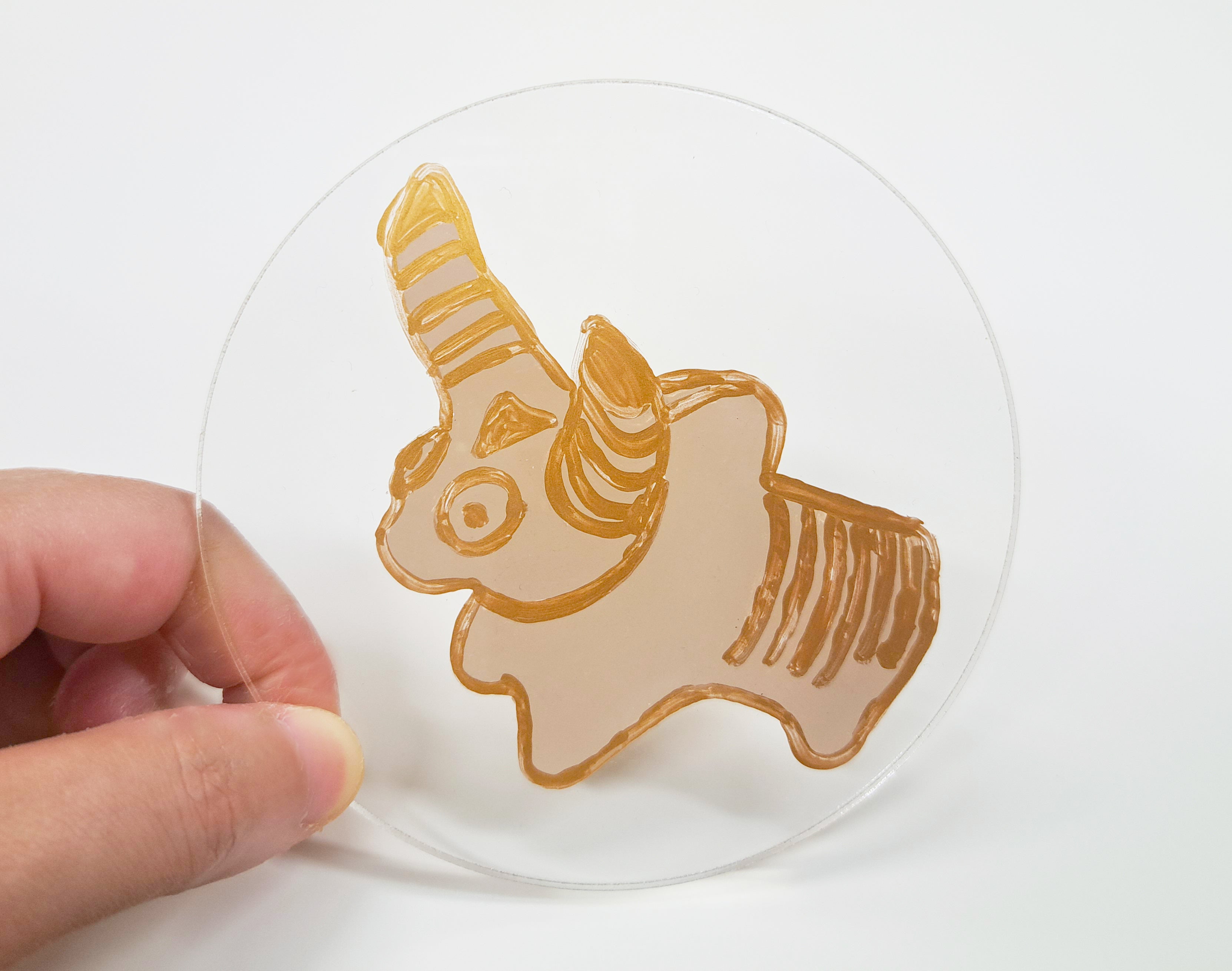 ガラス絵作りのひみつ（イメージ）