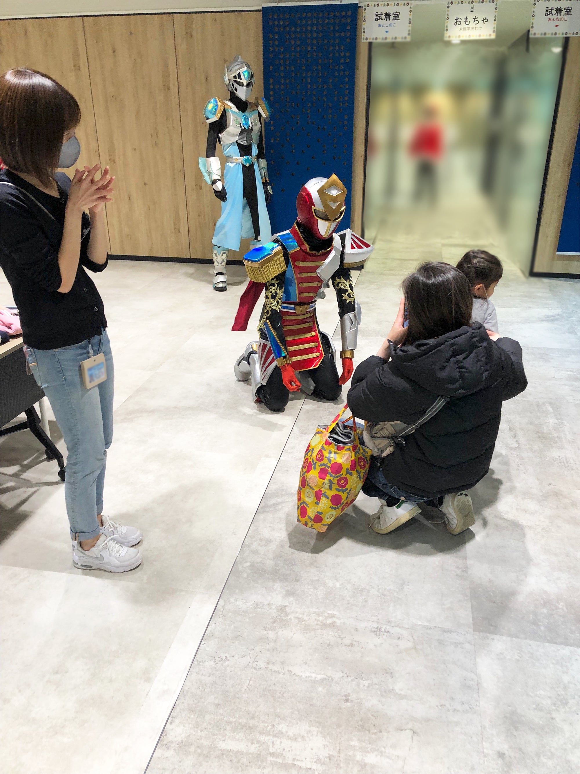 早稲田大学「怪獣同盟」のヒーローグリーティング