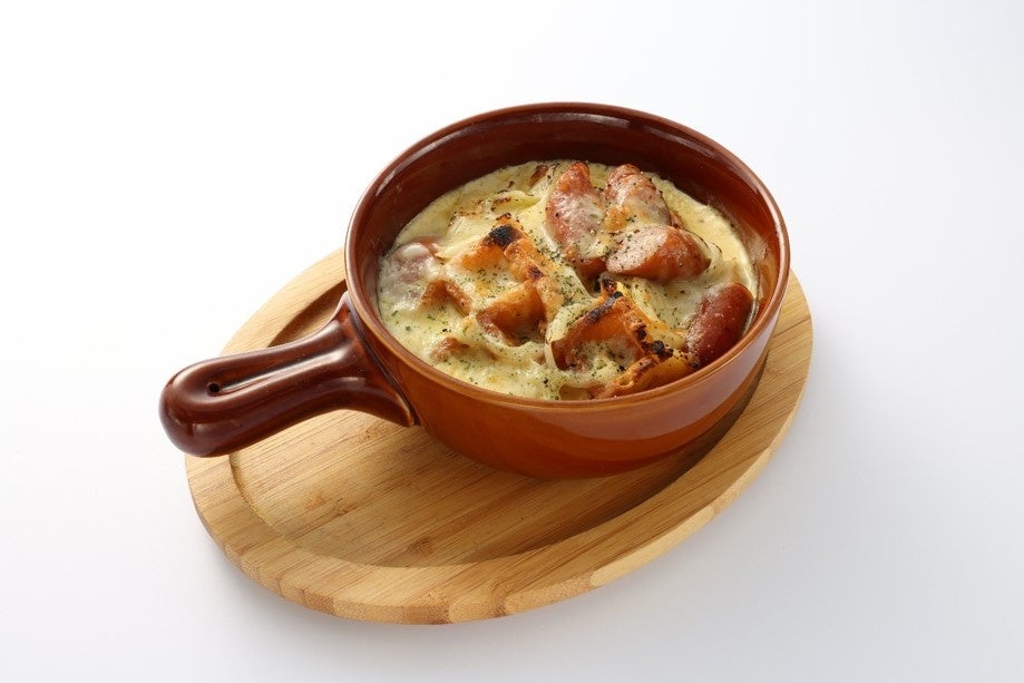 自家製ワッフルのアーモンドミルクグラタン　平日ランチ1,130円（繁忙期1,480円）※各日限定5食　