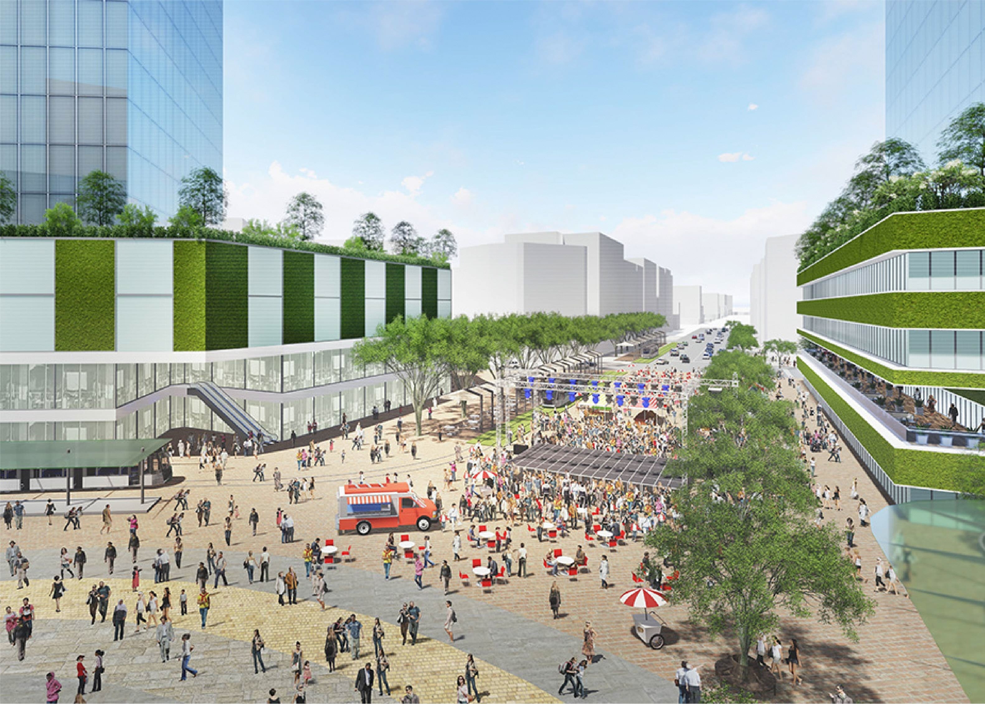 池袋駅東口駅前広場の将来像