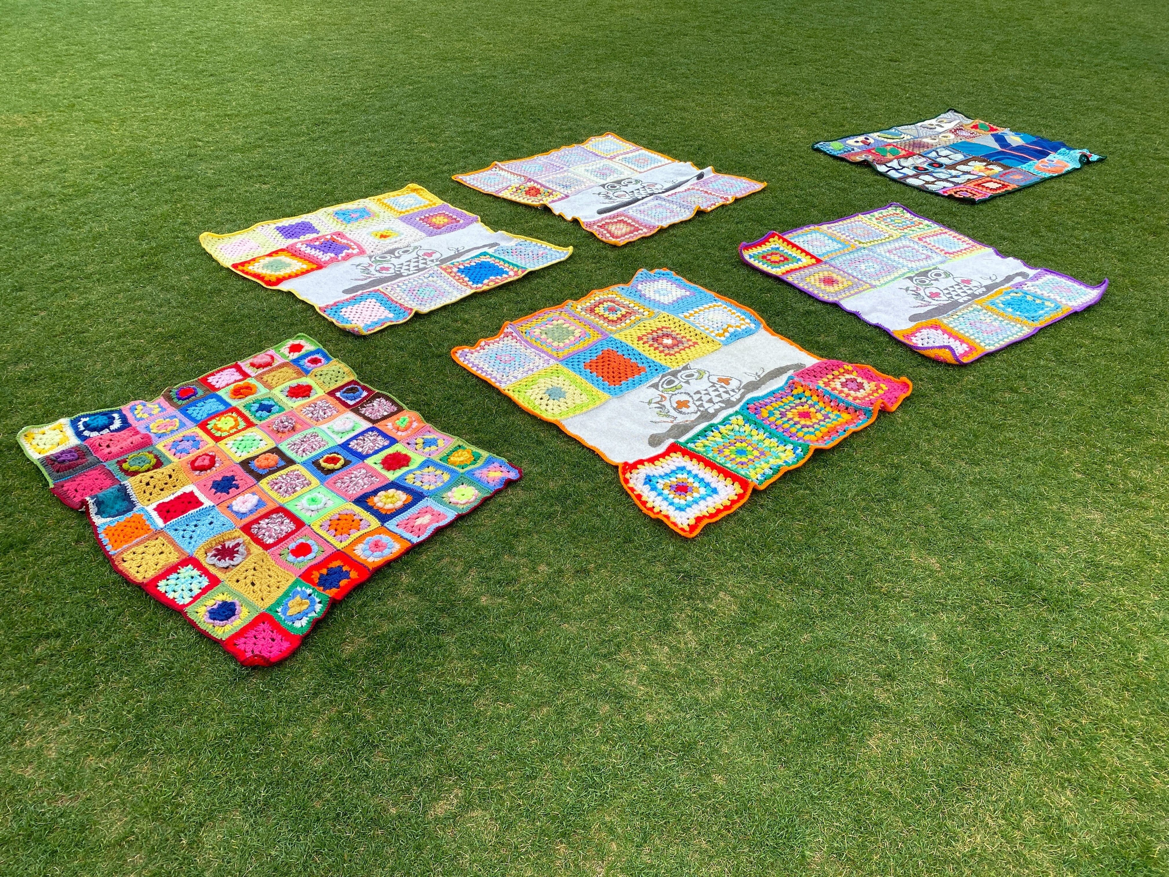 南池袋公園に寄贈したラグ