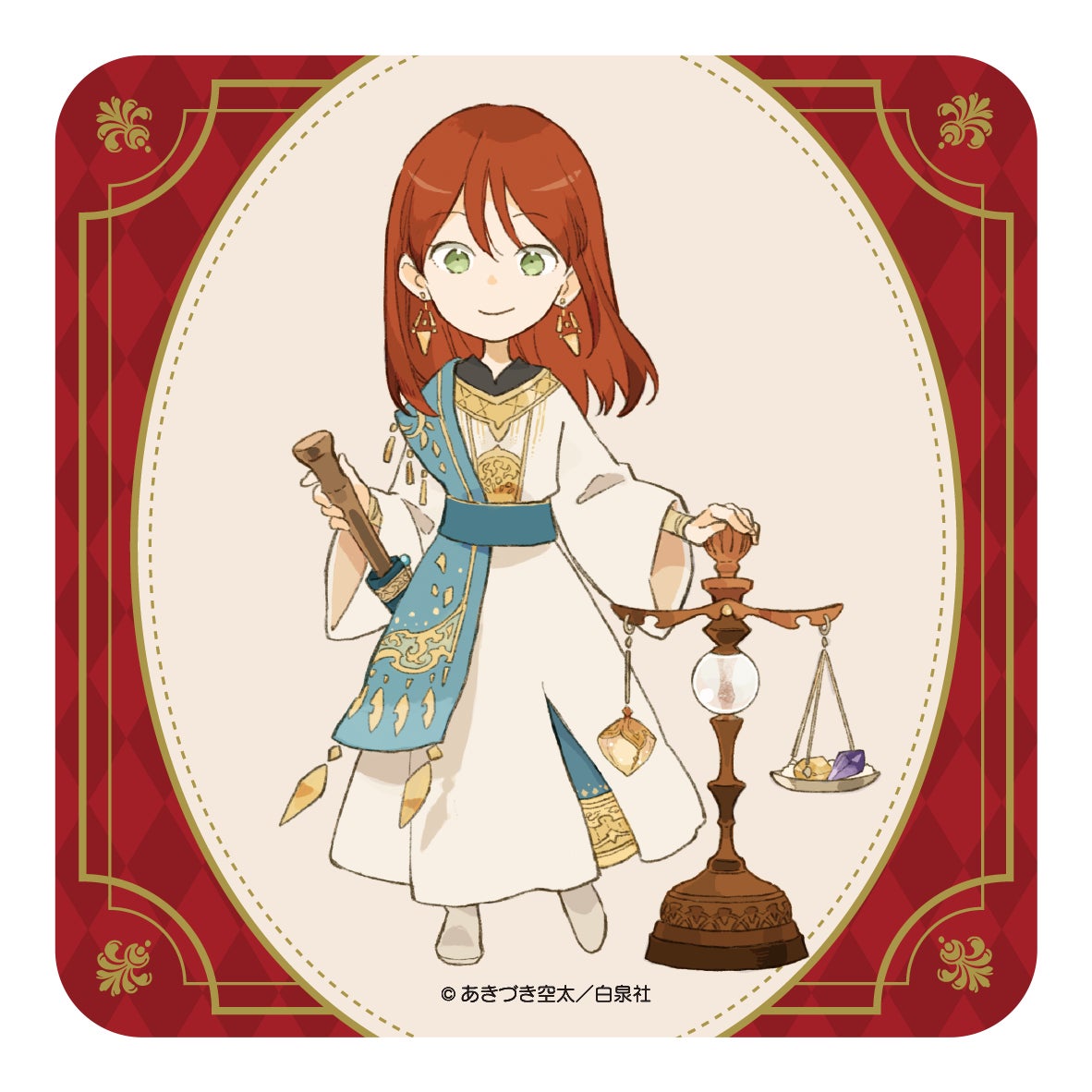 赤髪の白雪姫 カフェ キャラファイングラフ(複製原画) イザナ 赤髪の 赤髪の白雪姫 カフェ キャラファイングラフ(複製原画) イザナ 赤髪の