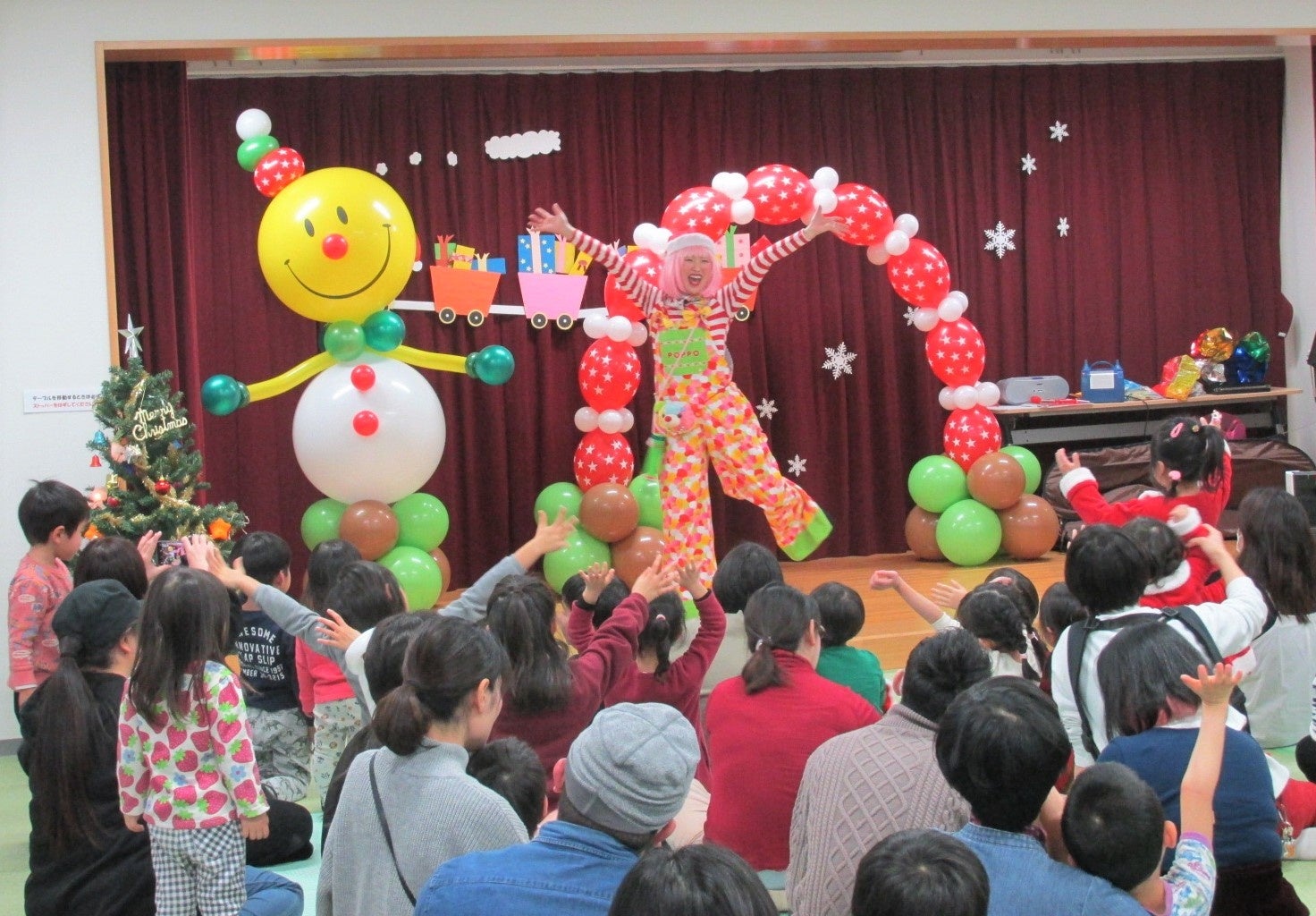 区民ひろばでのイベントの様子