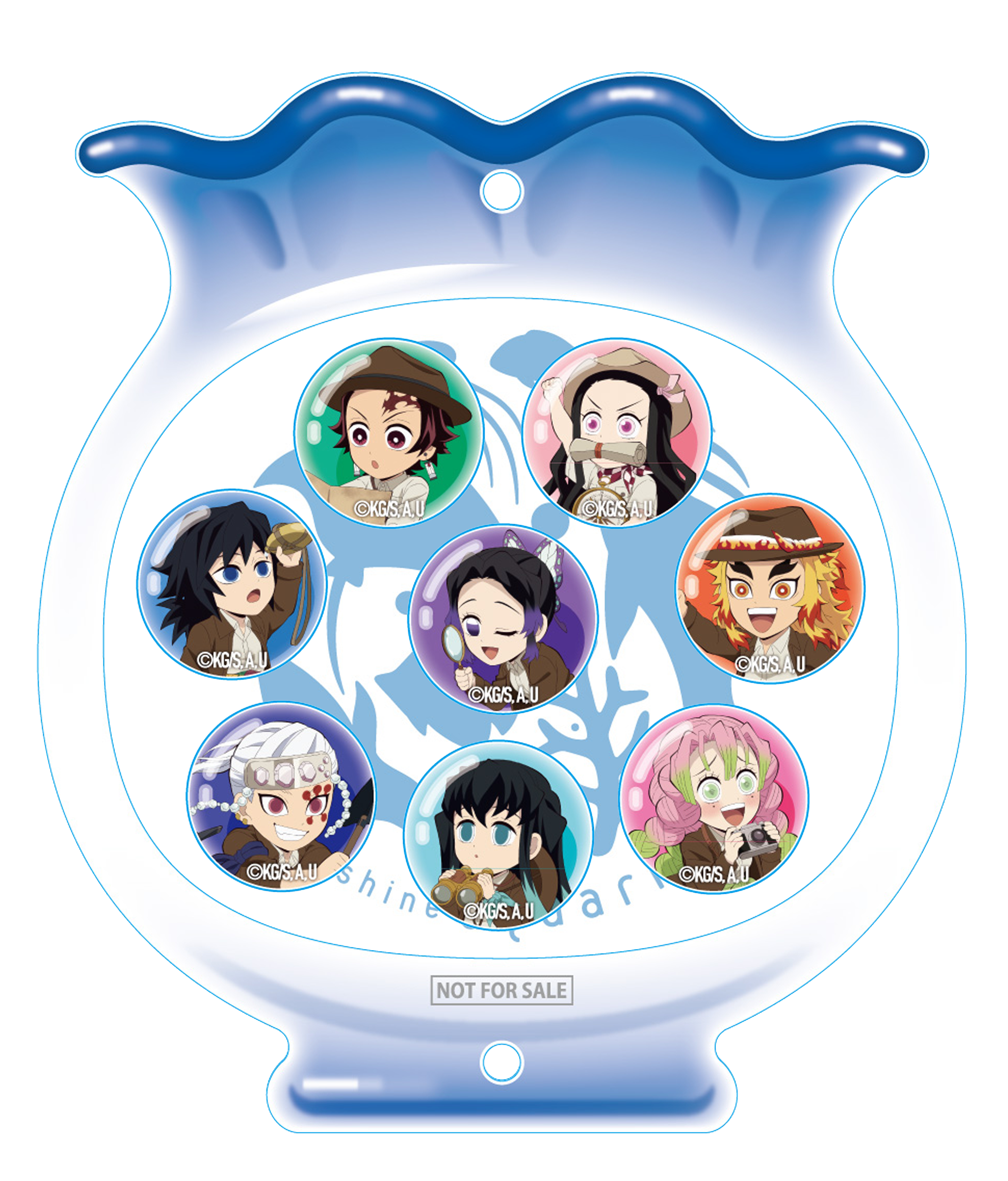 鬼滅の刃　サンシャインシティコラボ　イベント　縁日　景品ステッカー 鬼滅の刃 サンシャインシティコラボ イベント 縁日 景品