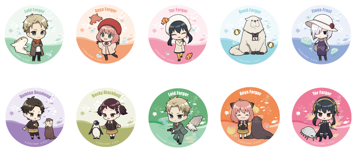 缶バッジ(全10種) 各440円［ランダム商品］