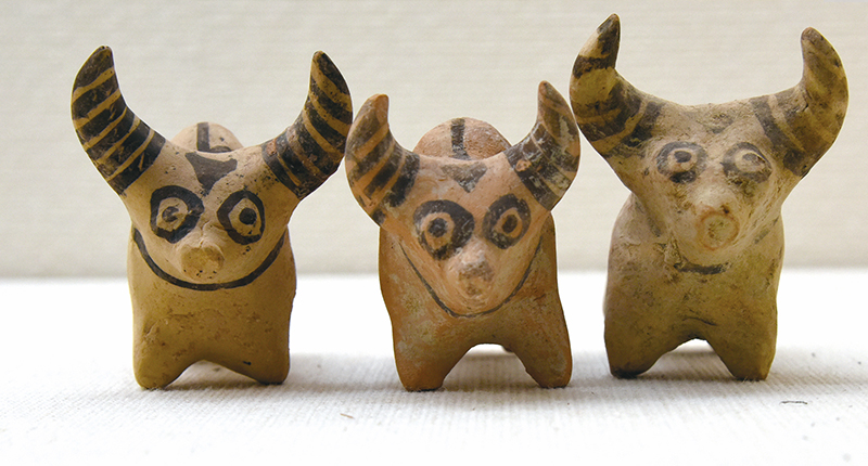 オリエント博物館 コブウシ土偶