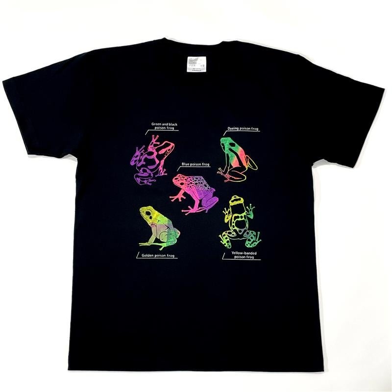 もう毒毒毒毒毒かえるTシャツ(半袖) 各4,950円(作家:kerofull)