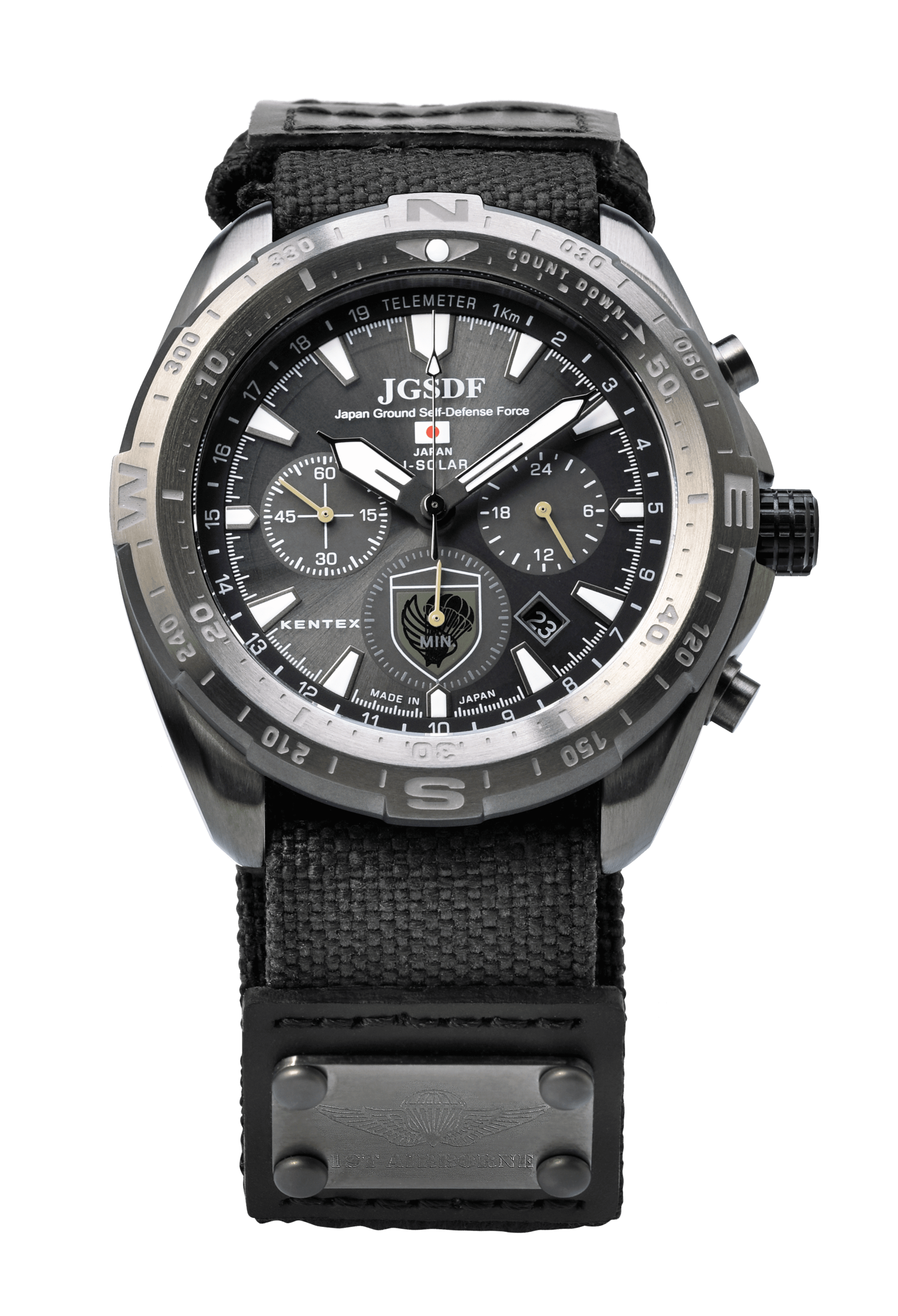 過度な任務を支える自衛隊時計JSDF SOLAR PROより「特別部隊」陸・海