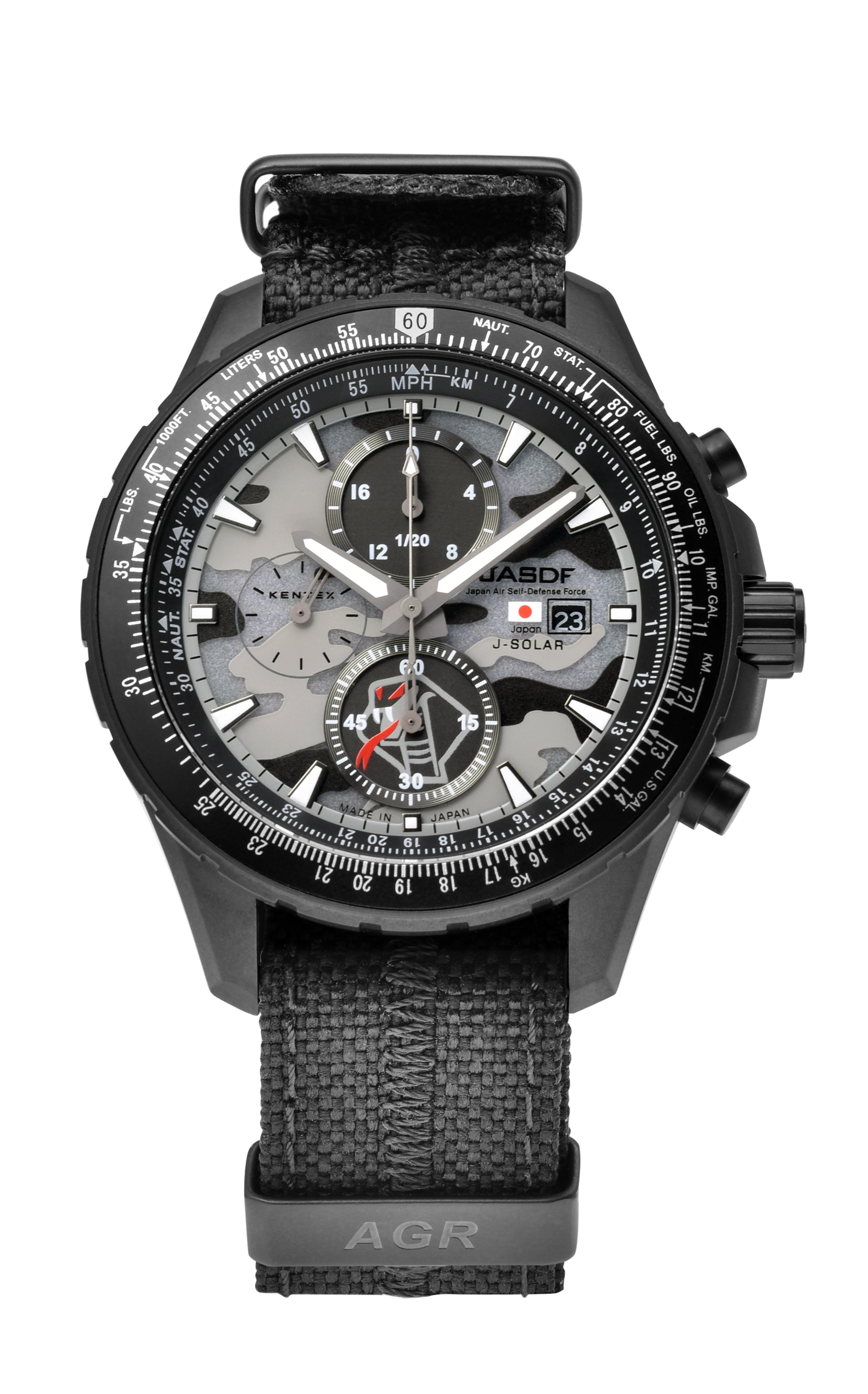 過度な任務を支える自衛隊時計JSDF SOLAR PROより「特別部隊」陸・海