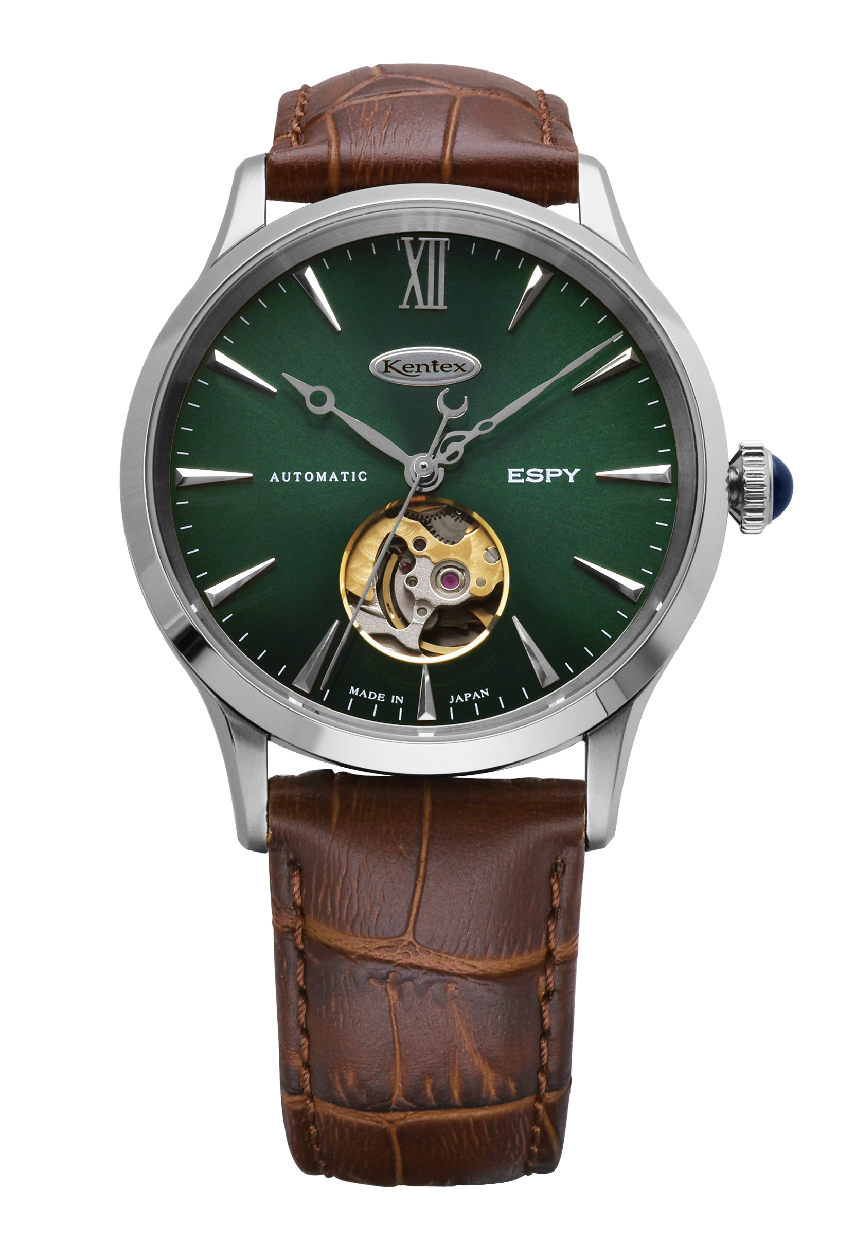 薄型ハイビート自動巻きウォッチ 、ESPY ドレスオープンハートが